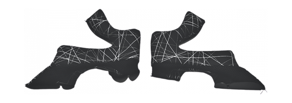 Airoh Cheek Pad Set Twist 2.0 - Graphic Black