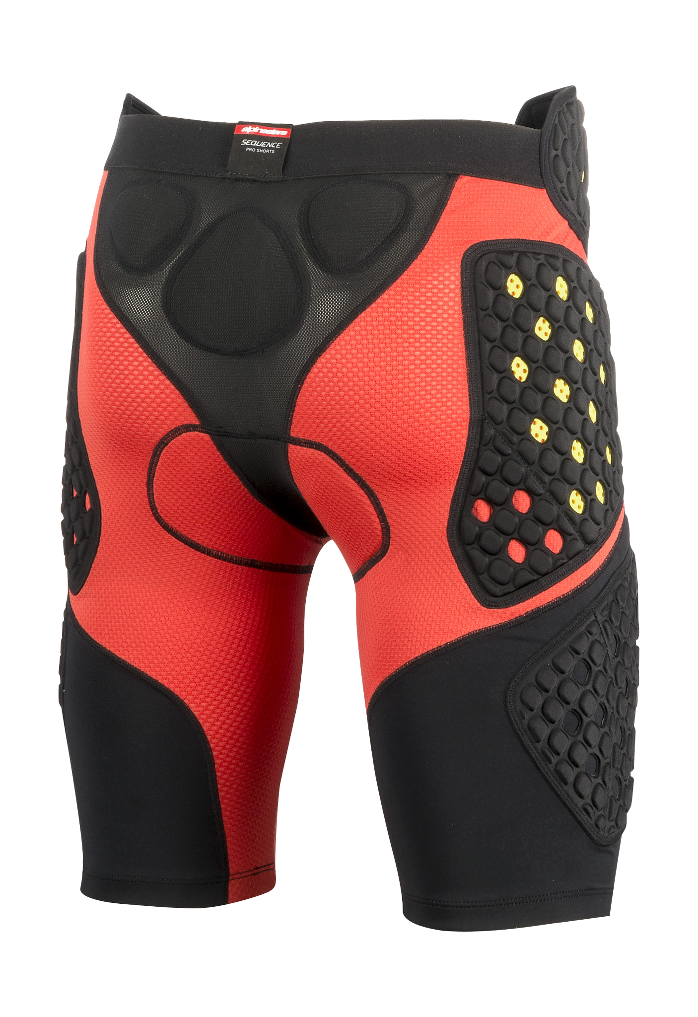 Alpinestars Protection Pants Short Sequence Pro - Black / Red