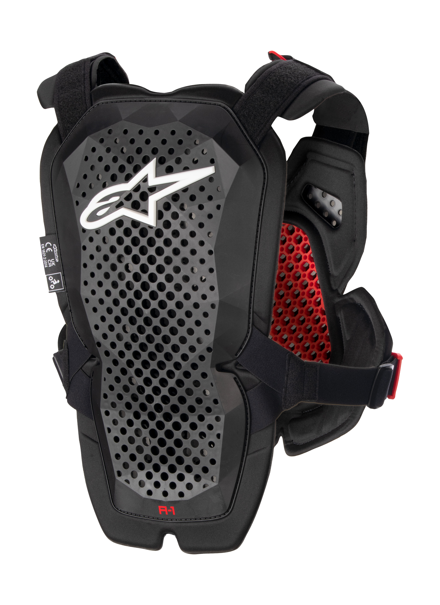 Alpinestars Chest Protector A-1 Pro - Anthracite / Black / Red