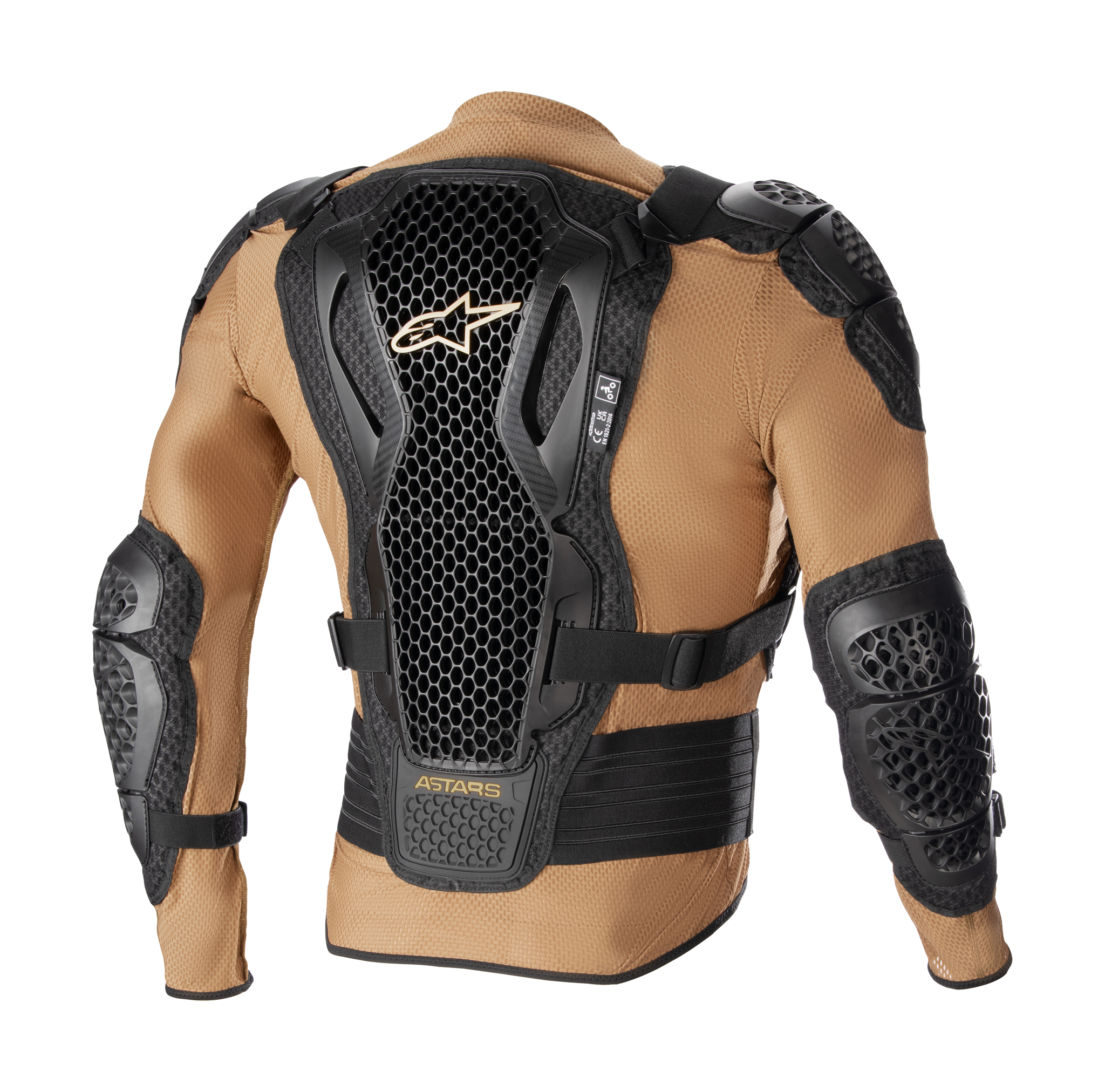 Alpinestars Chest Protector Vest Bionic Action V2 - Sand / Black / Tangerine