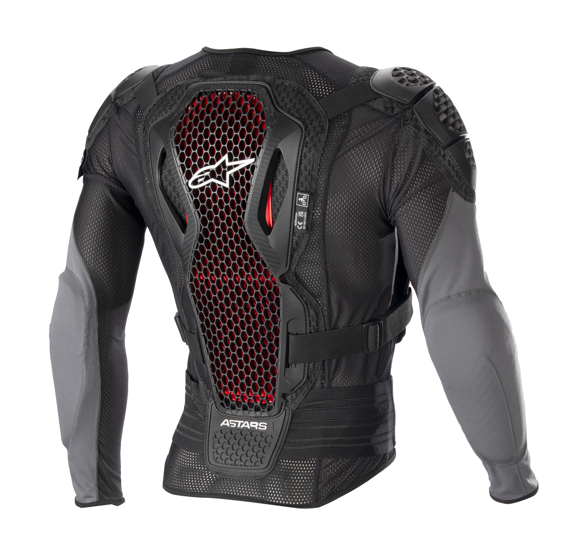 Alpinestars Chest Protector Vest Bionic Plus V2 - Black / Anthracite / Red