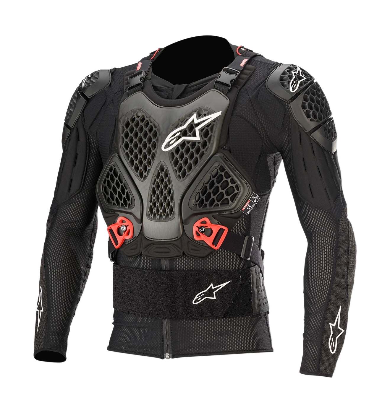 Alpinestars Chest Protector Vest Bionic Tech V2 - Black / Red