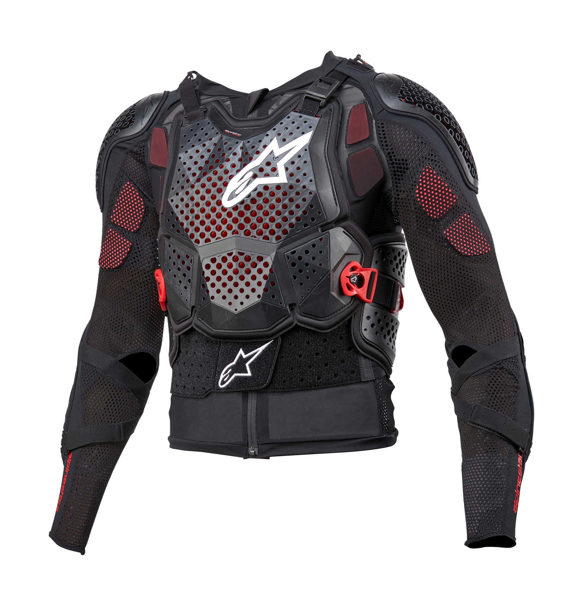 Alpinestars Chest Protector Vest Bionic Tech V3 - Black / White / Red