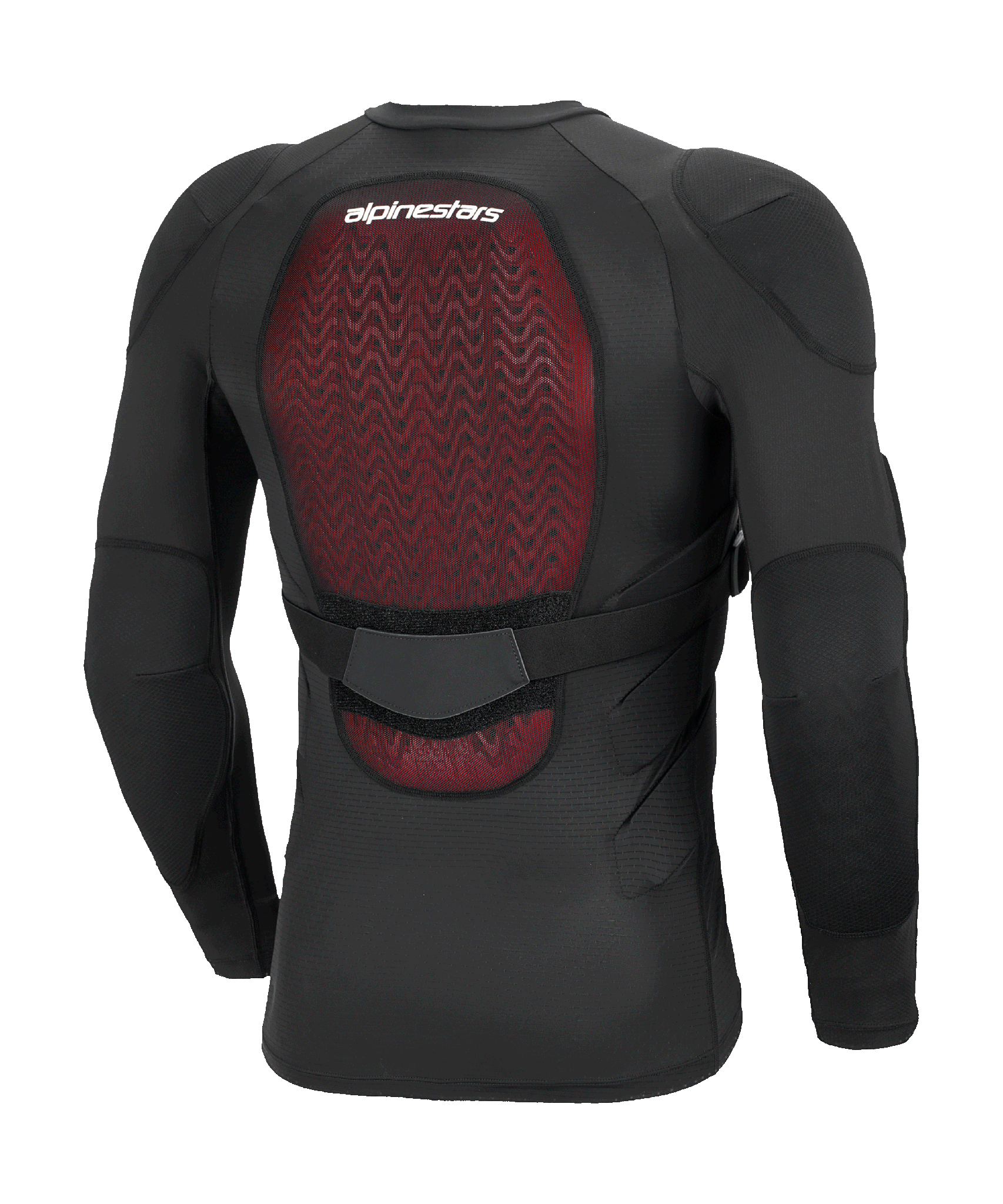 Alpinestars Chest Protector Vest Soft Bionic Plasma LT Lang - Black / White