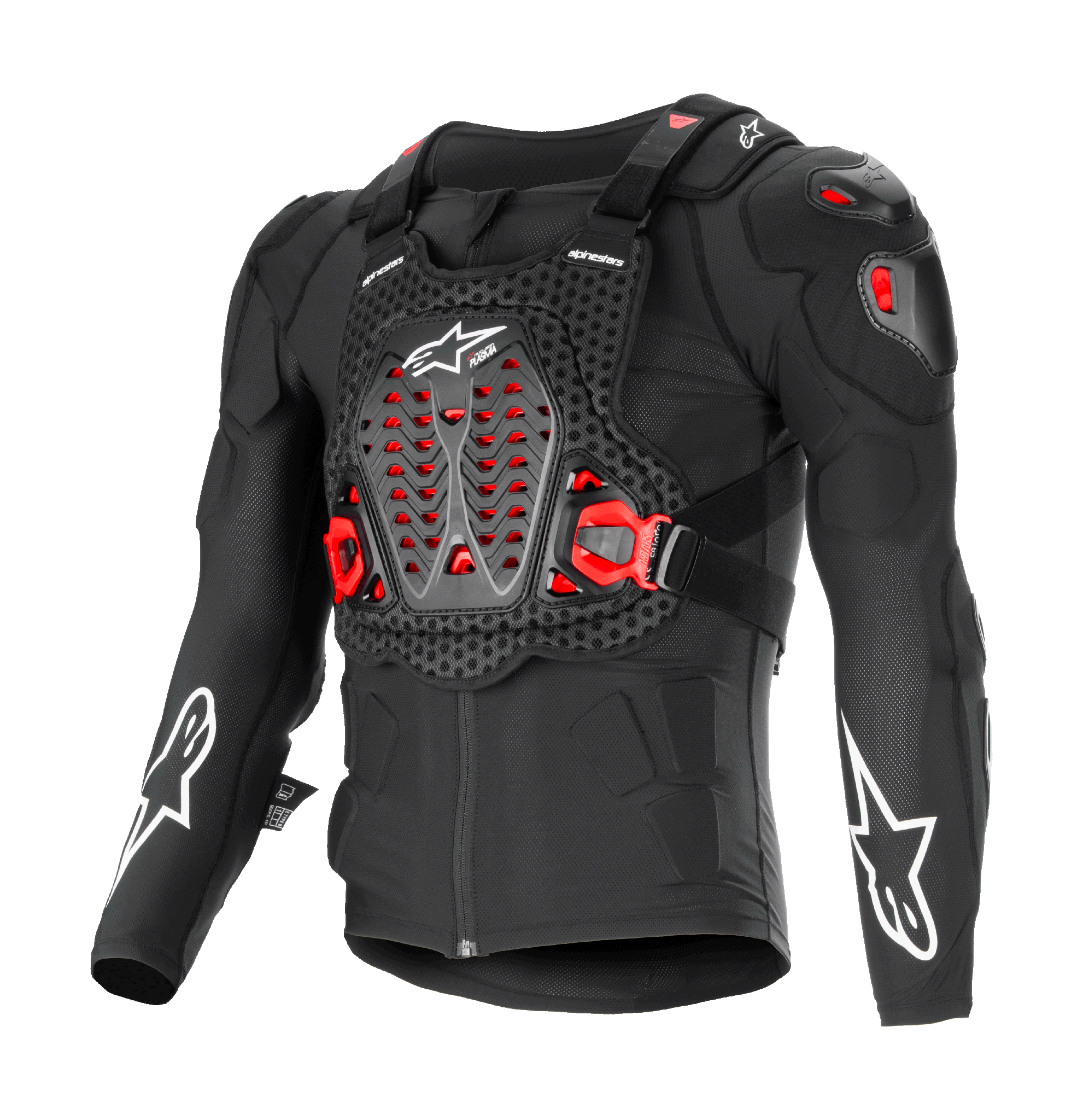 Alpinestars Chest Protector Vest Soft Bionic XTR Plasma - Black / Red / White