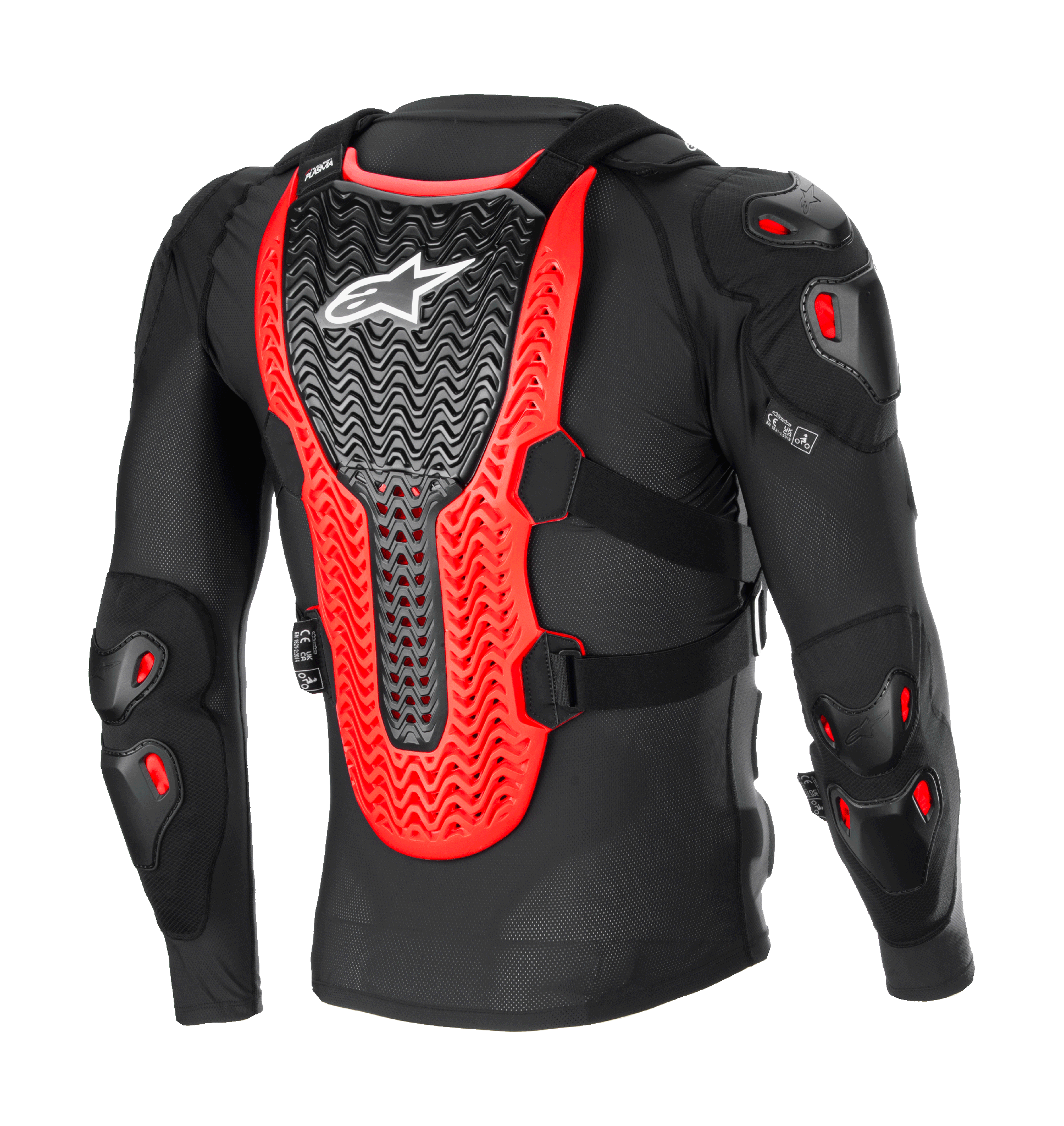 Alpinestars Chest Protector Vest Soft Bionic XTR Plasma - Black / Red / White