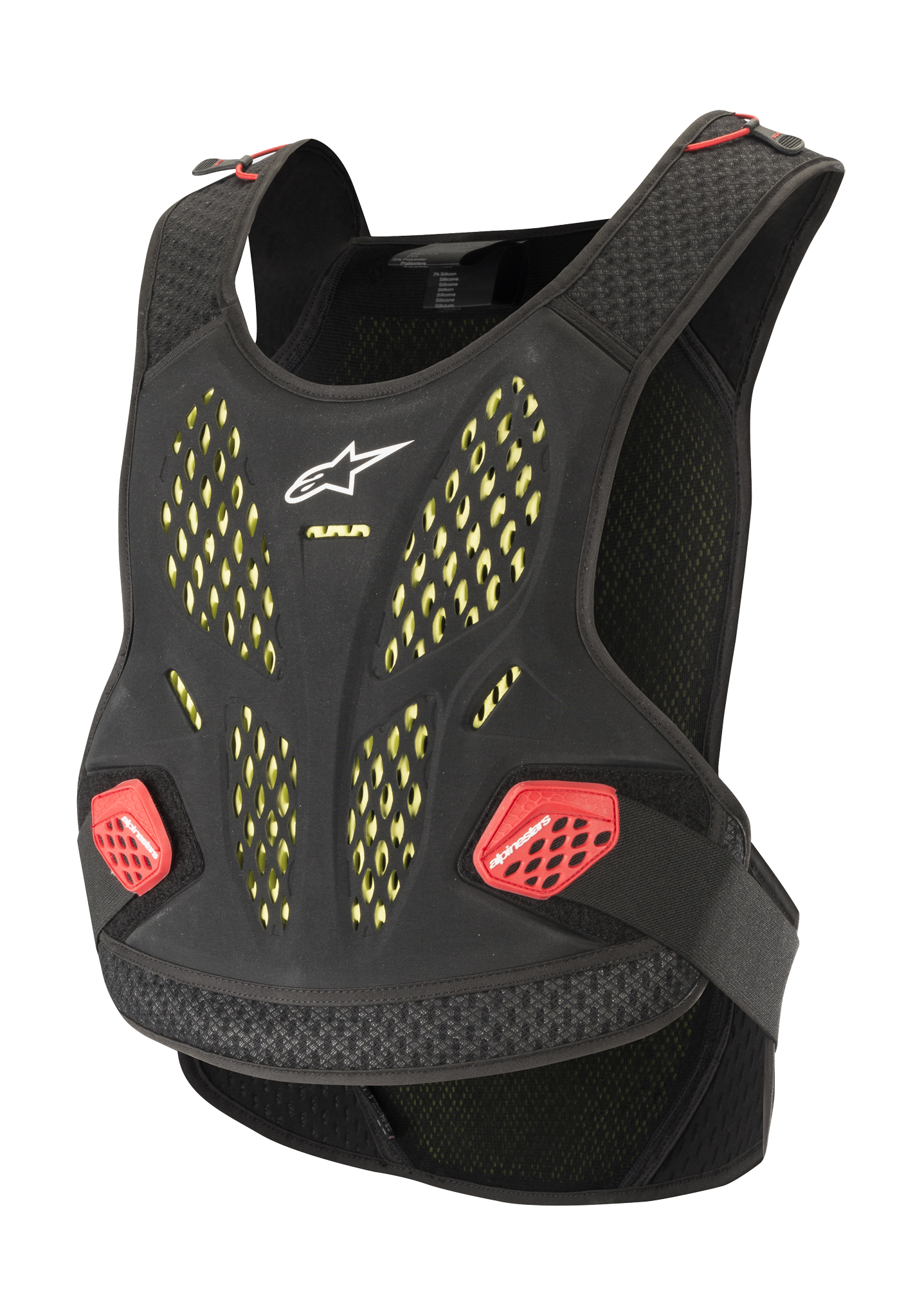 Alpinestars Chest Protector Soft Sequence - Anthracite / Red