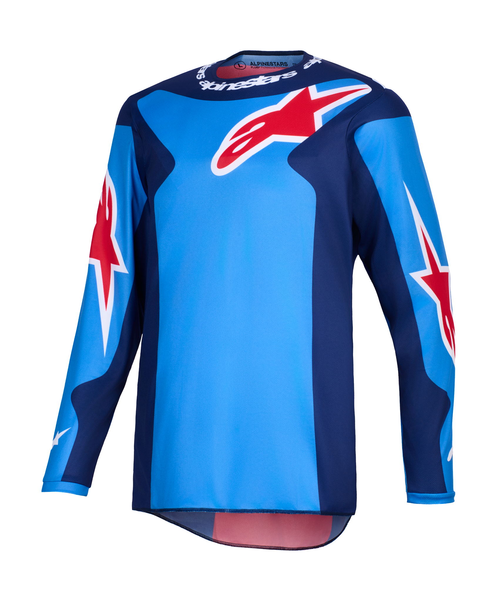 Alpinestars Motocross Jersey 2026 Fluid Grid - Blue / Red