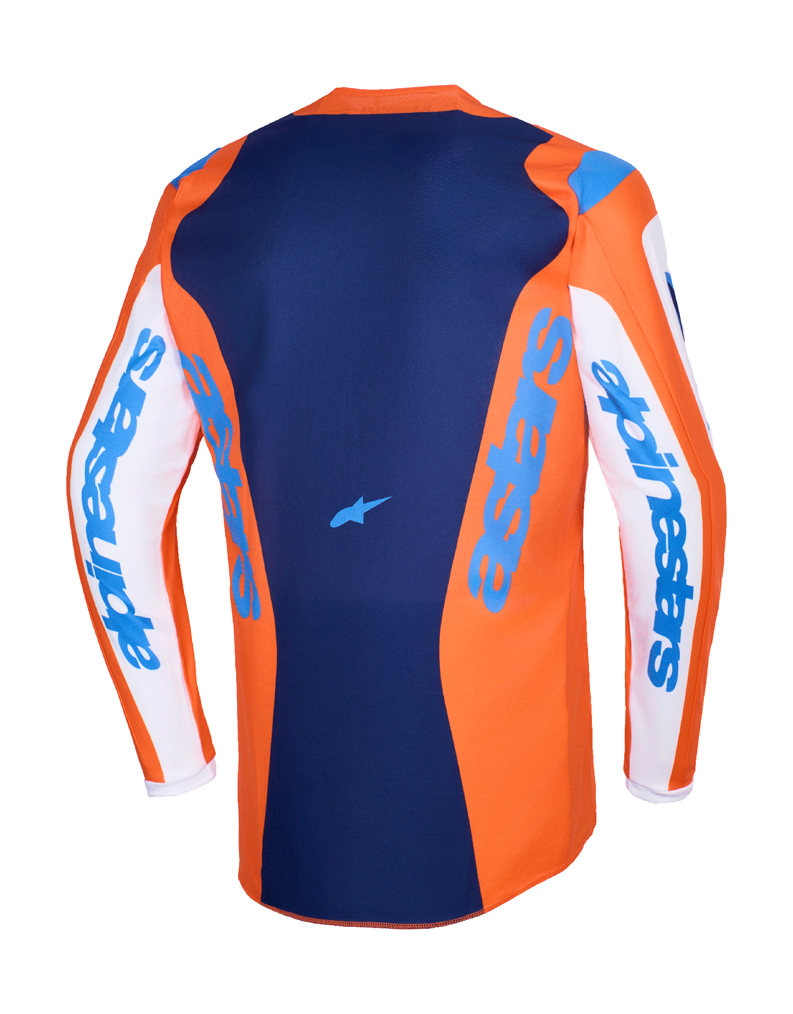 Alpinestars Motocross Jersey 2026 Fluid Grid - Orange / Ucla / Blue