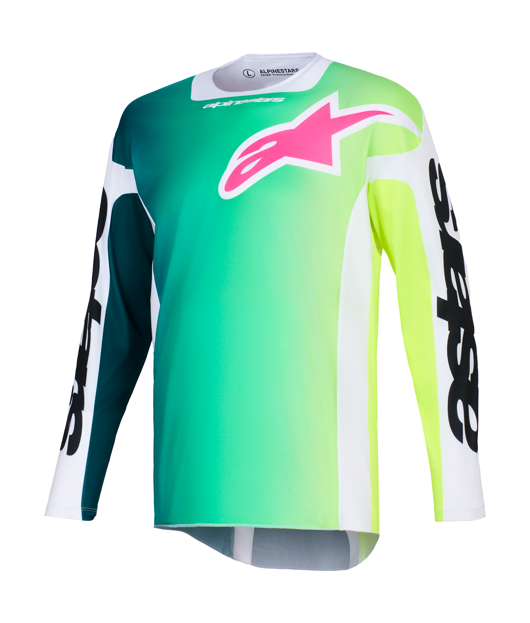 Alpinestars Motocross Gear 2026 Racer Portl - Green / White / Black