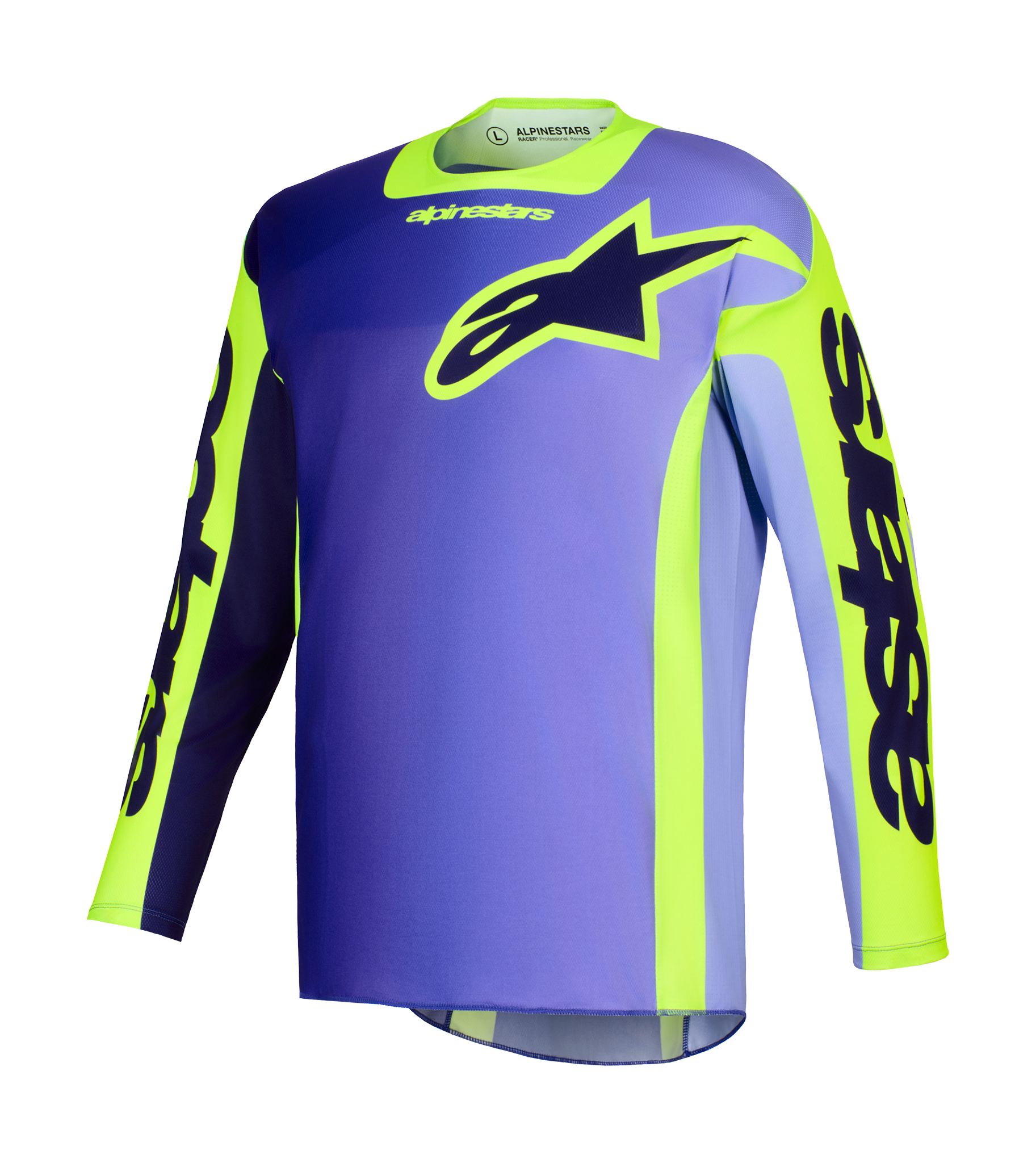 Alpinestars Motocross Gear 2026 Racer Portl - Purple / Fluo Yellow