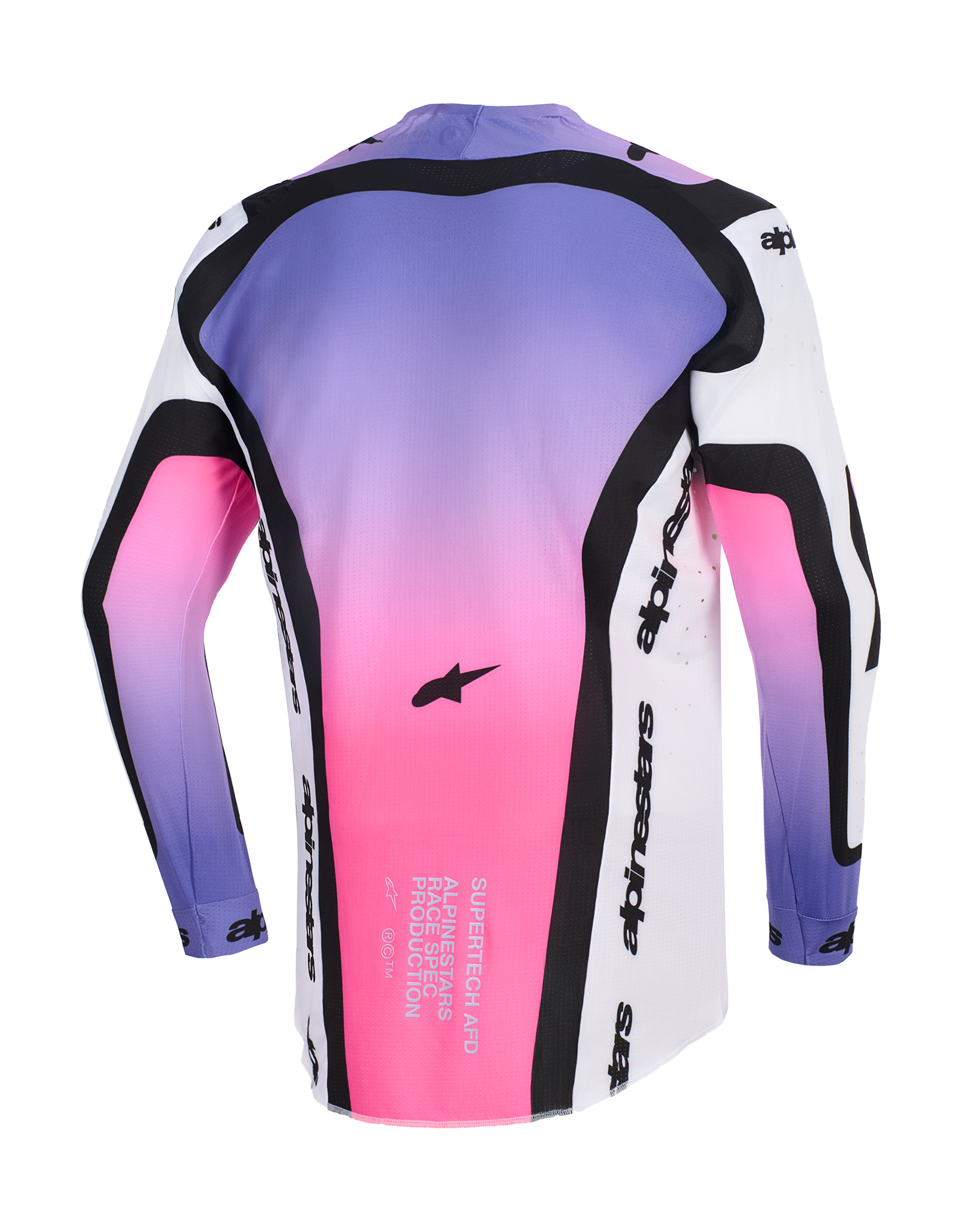 Alpinestars Motocross Jersey 2026 Supertech Pro Vista - White / Purple / Black