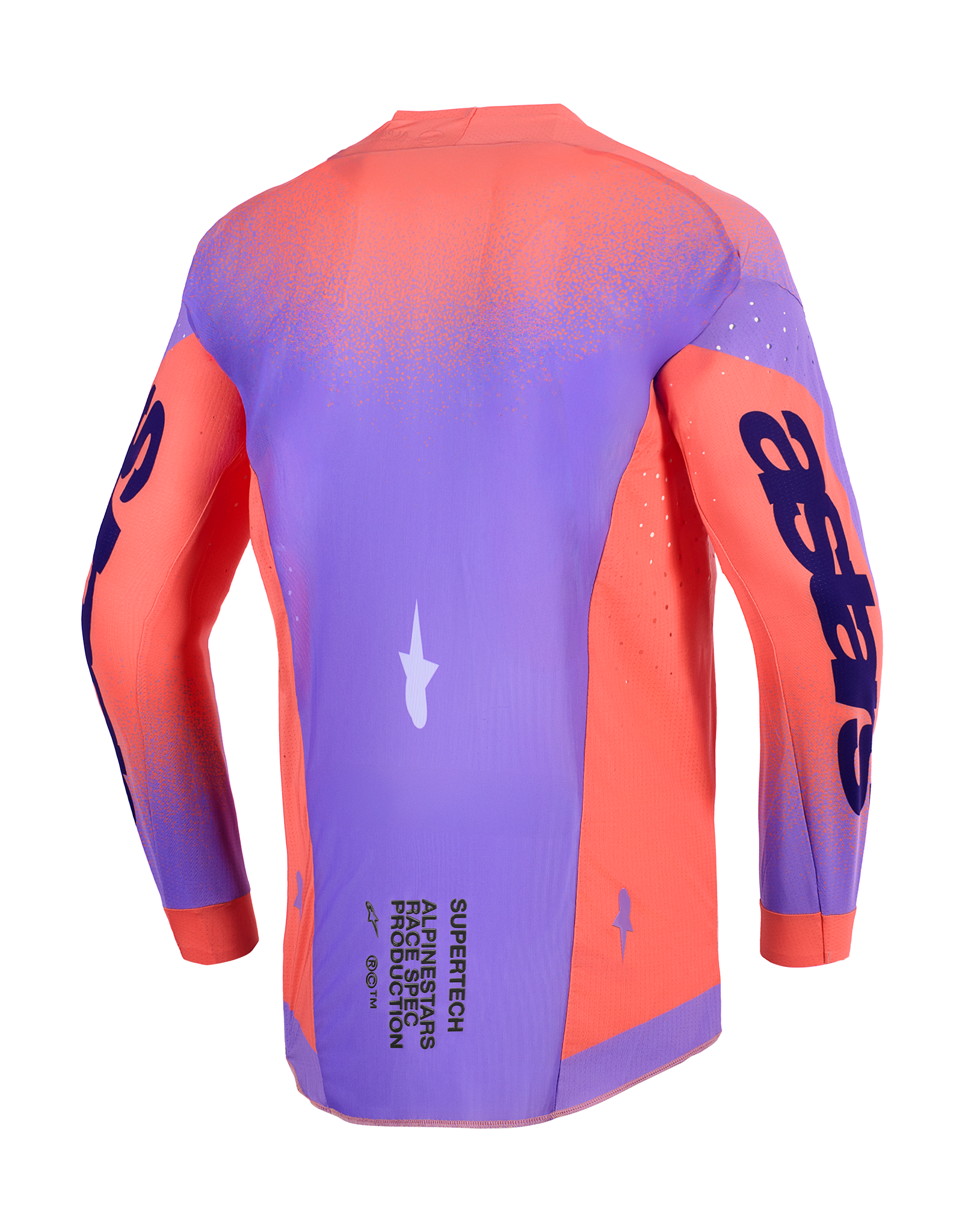 Alpinestars Motocross Jersey 2026 Supertech Scenz - Hot Coral / Purple