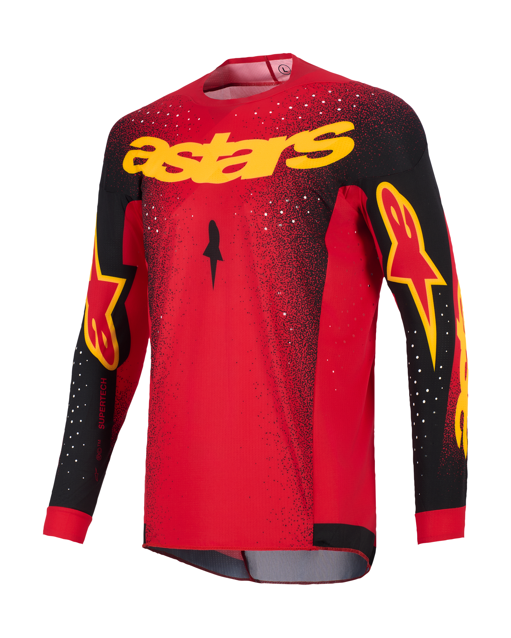 Alpinestars Motocross Gear 2026 Supertech Scenz - Red / Black / Yellow
