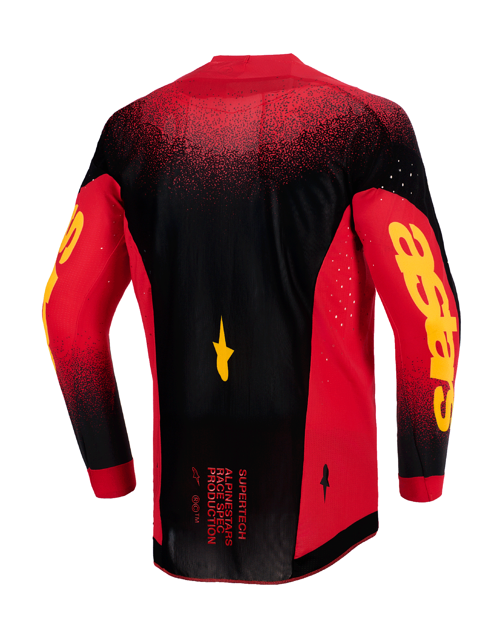 Alpinestars Motocross Jersey 2026 Supertech Scenz - Red / Black / Yellow