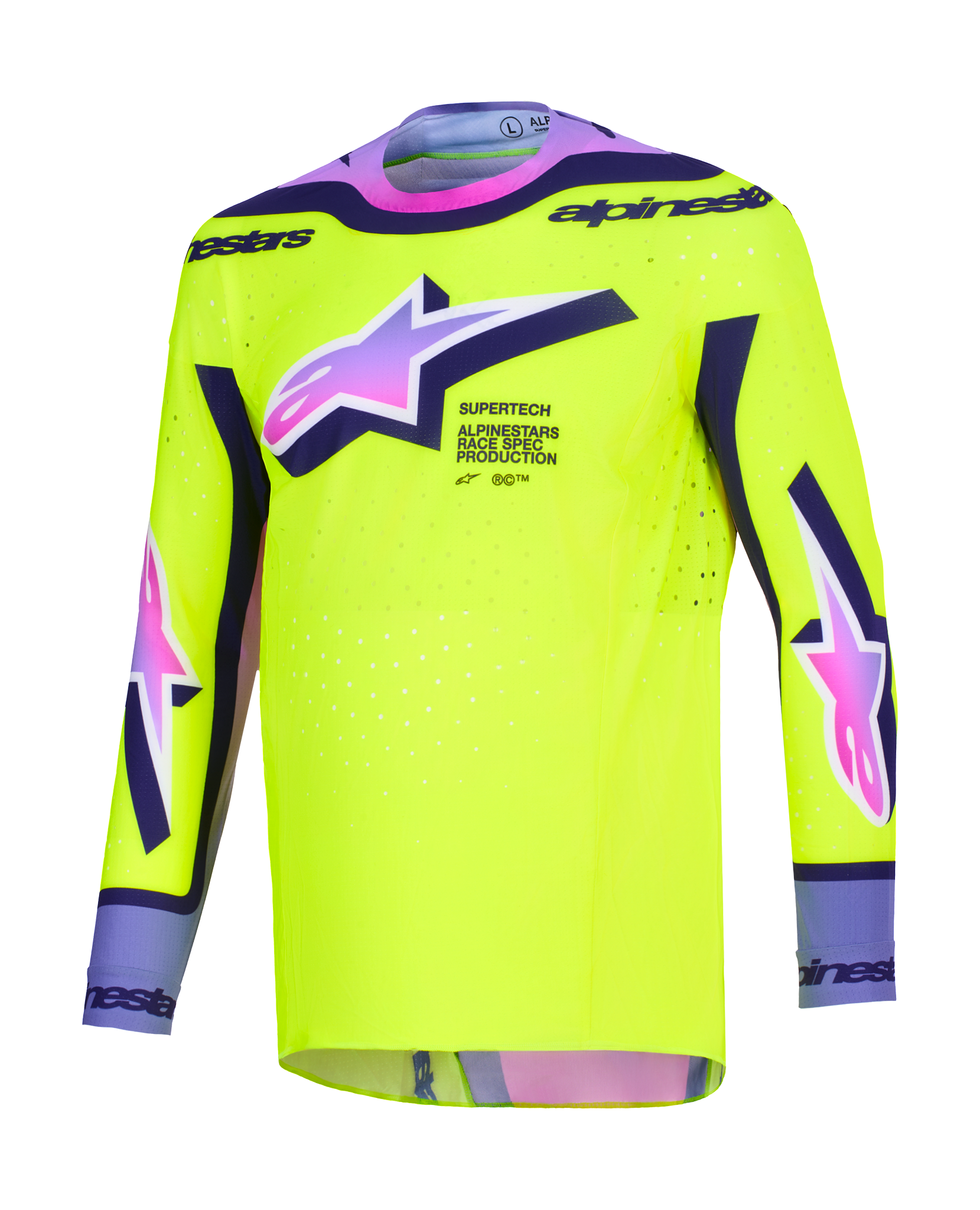 Alpinestars Motocross Gear 2026 Supertech Vista - Yellow / Purple / Black