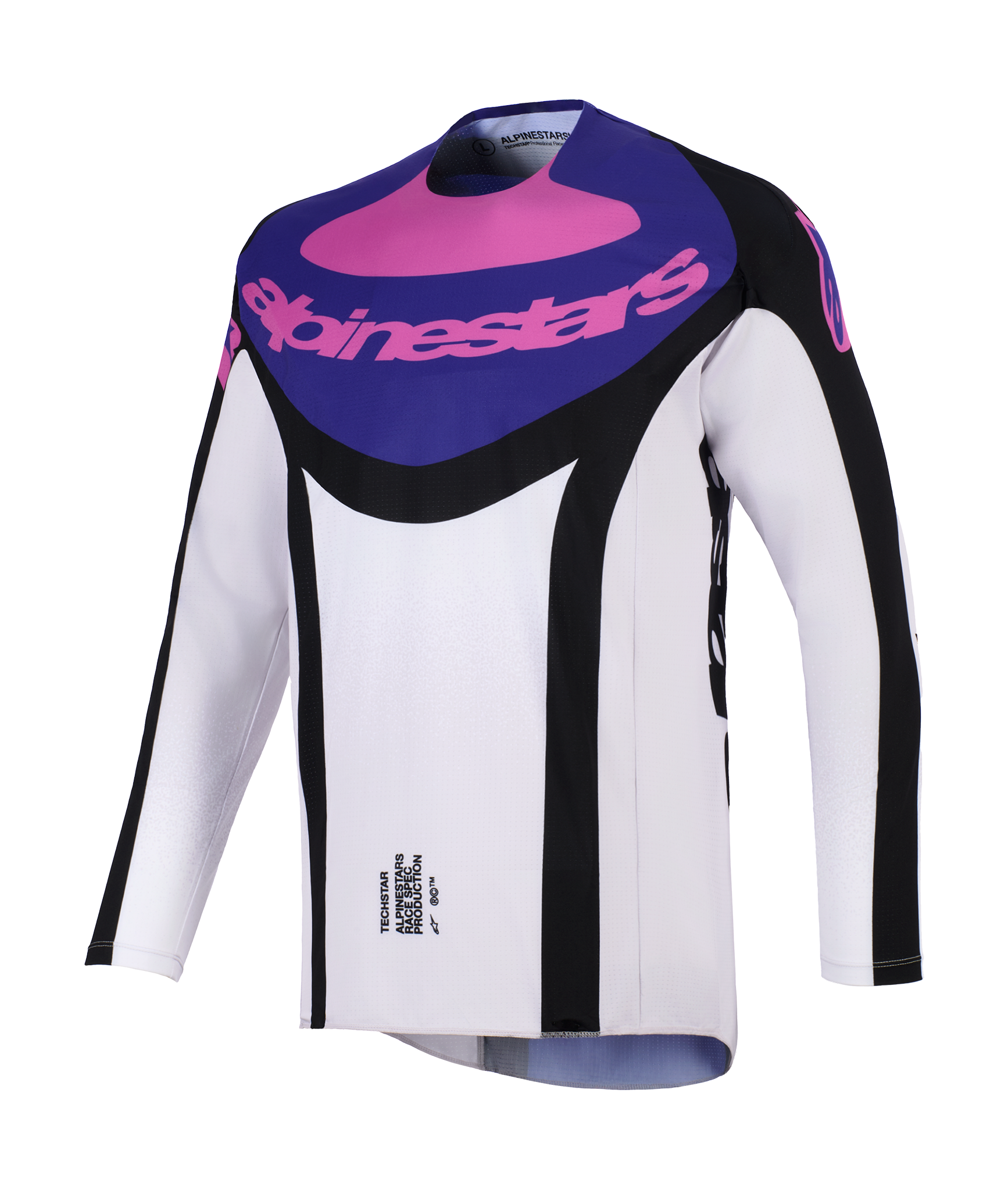 Alpinestars Motocross Gear 2026 Techstar Knif - Black / Light Grey / Purple