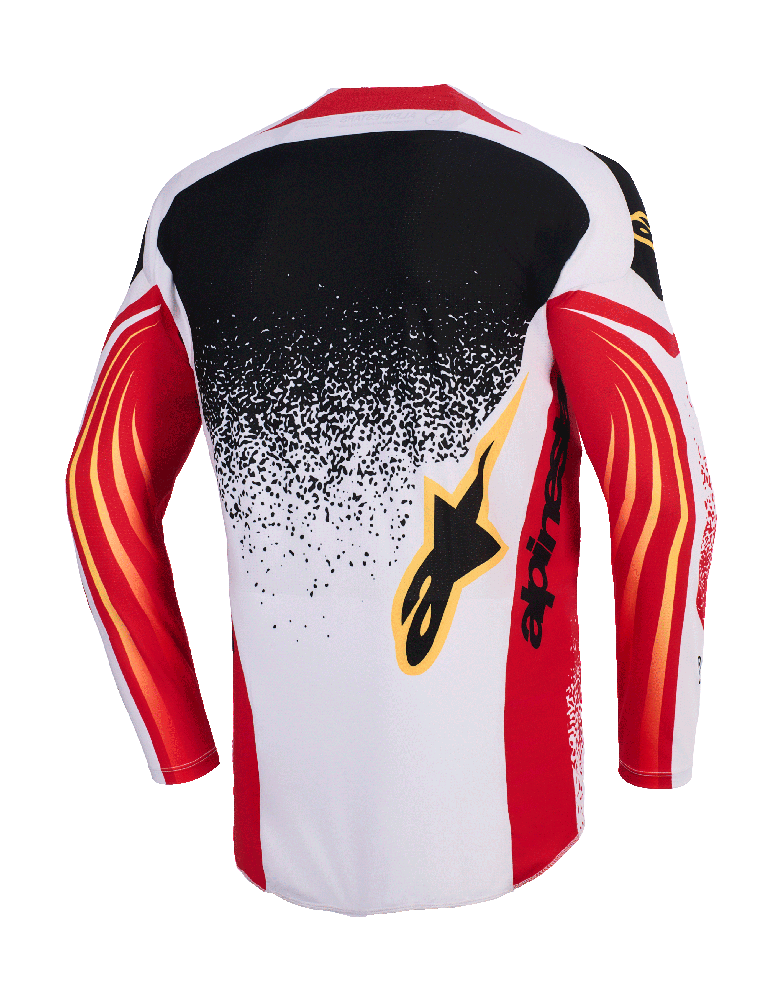 Alpinestars Motocross Jersey 2026 Techstar Nomur - Light Grey / Red / Black