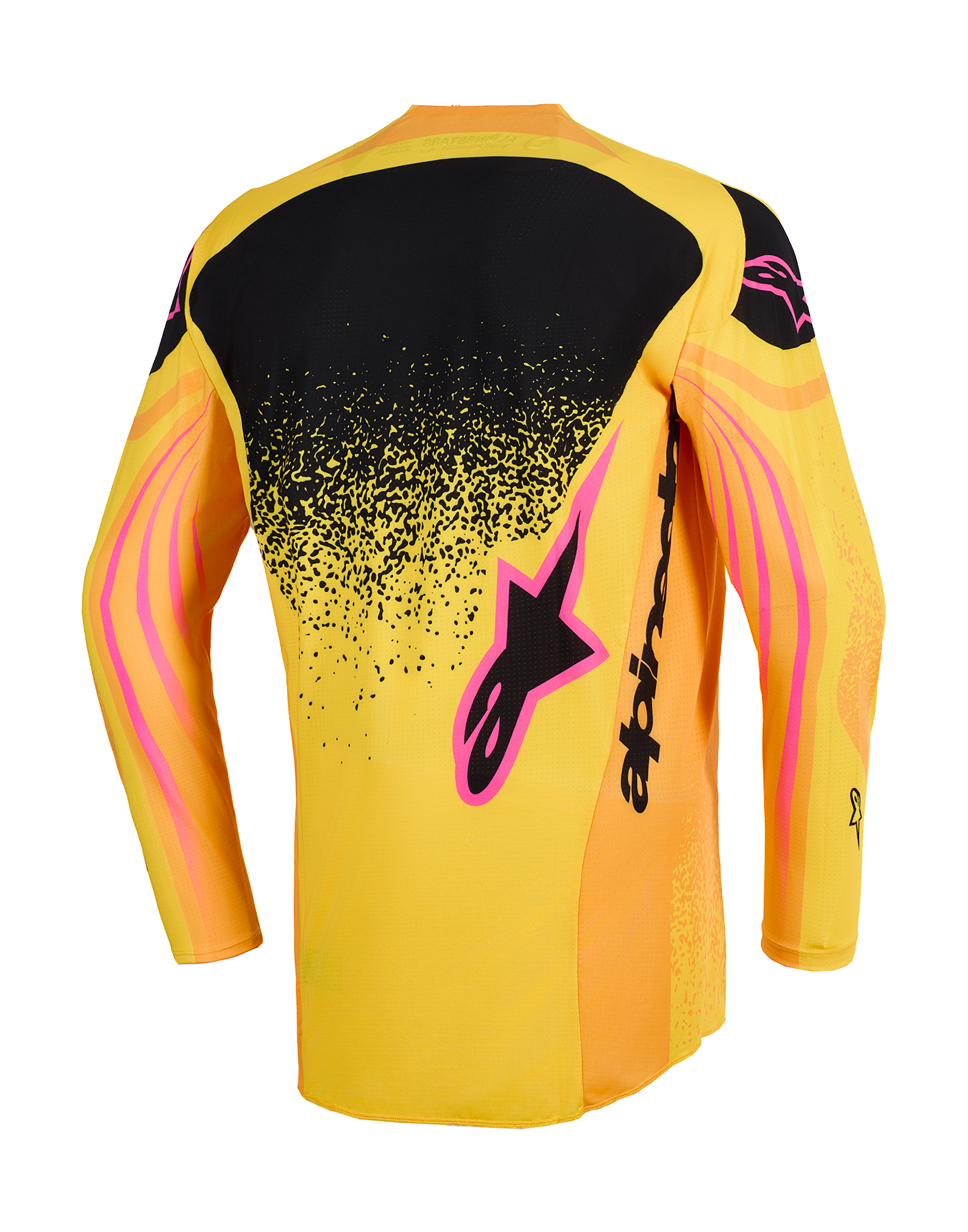 Alpinestars Motocross Jersey 2026 Techstar Nomur - Orange / Yellow / Pink