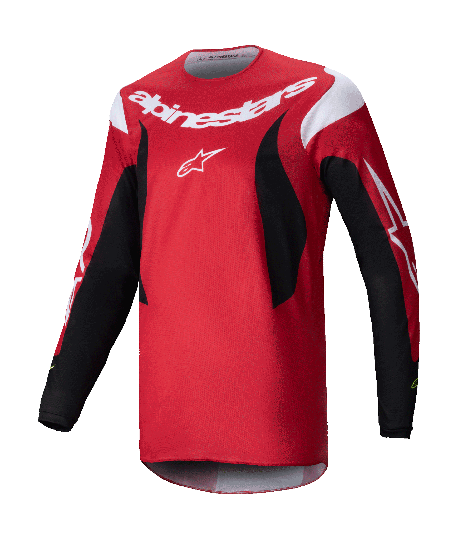 Alpinestars Motocross Jersey Fluid Haul - Red / Black