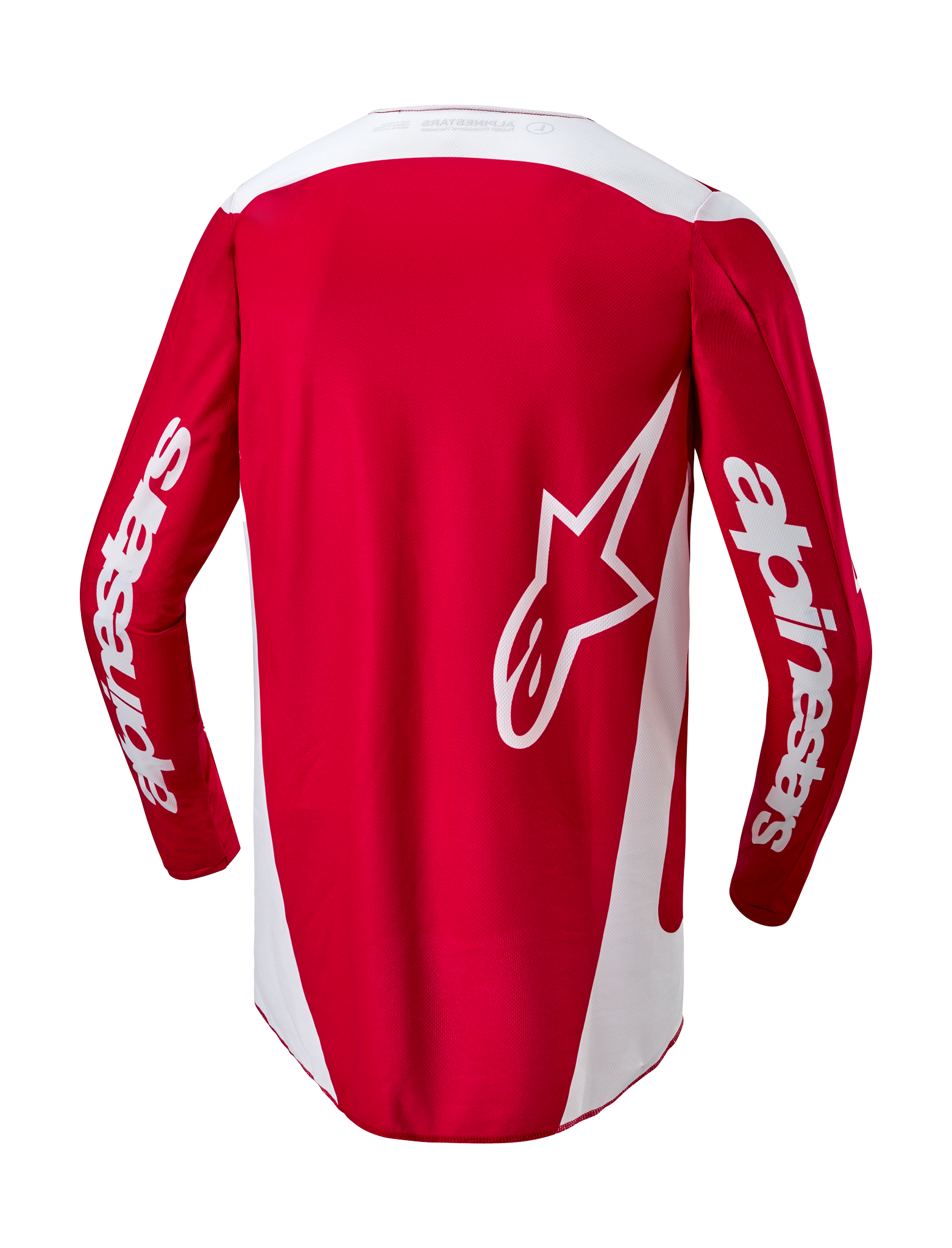 Alpinestars Motocross Jersey Fluid Lurv - Mars Red / White
