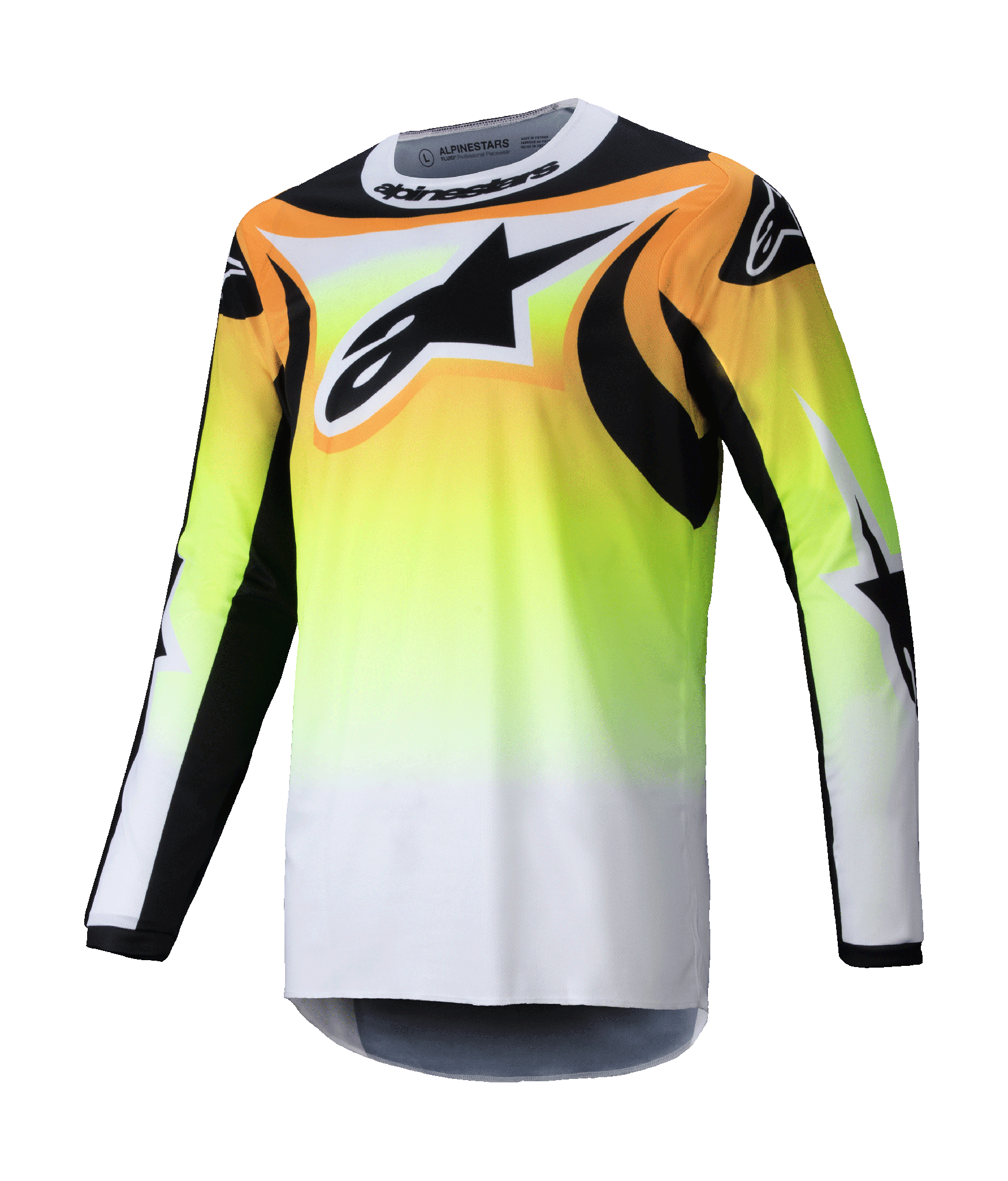 Alpinestars Motocross Gear Fluid Wurx - Yellow / Black
