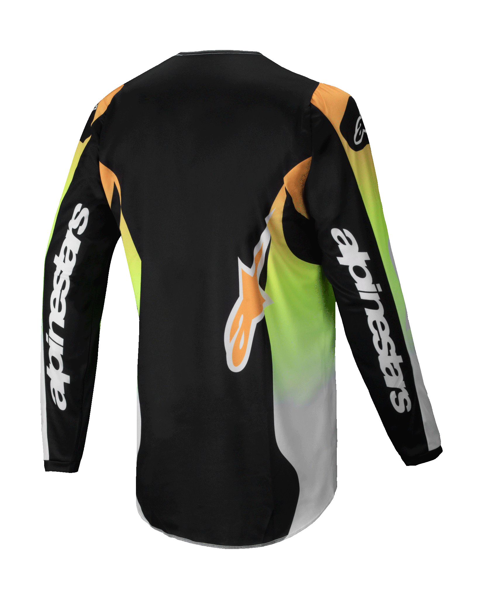Alpinestars Motocross Jersey Fluid Wurx - Yellow / Black