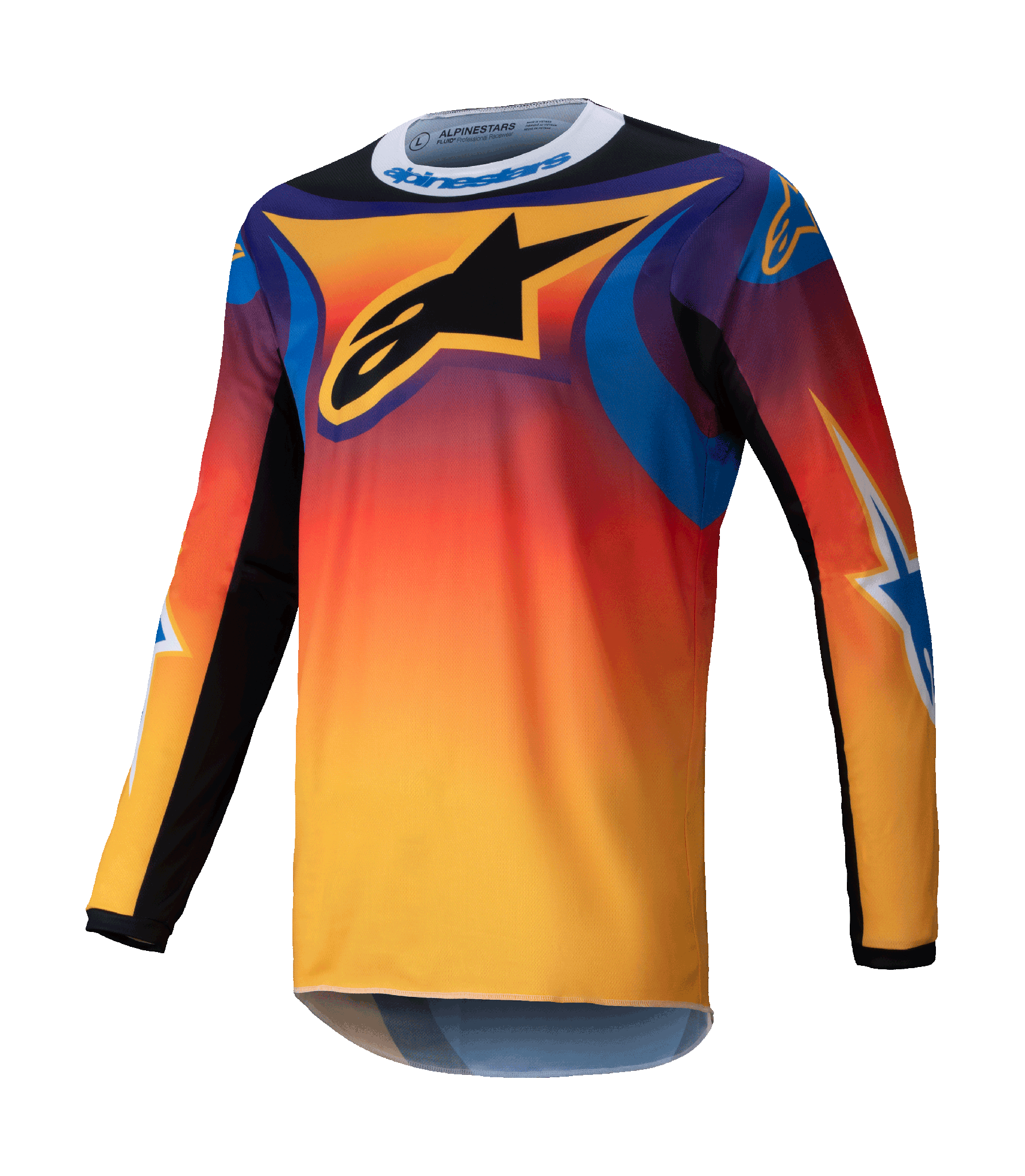 Alpinestars Motocross Jersey Fluid Wurx - Multi