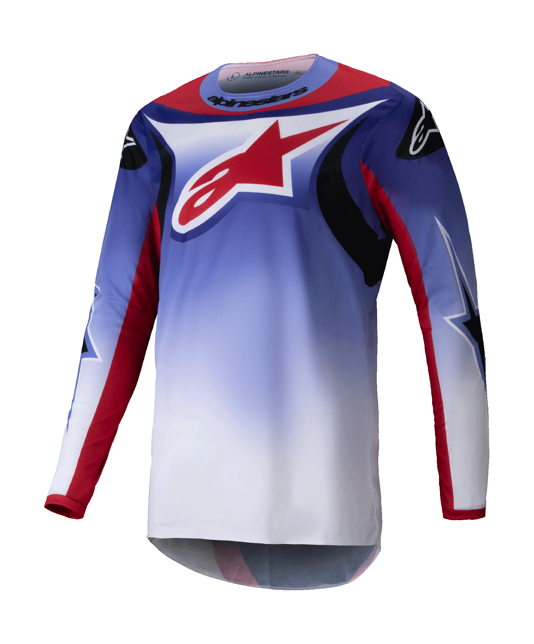 Alpinestars Motocross Jersey Fluid Wurx - Purple / Red