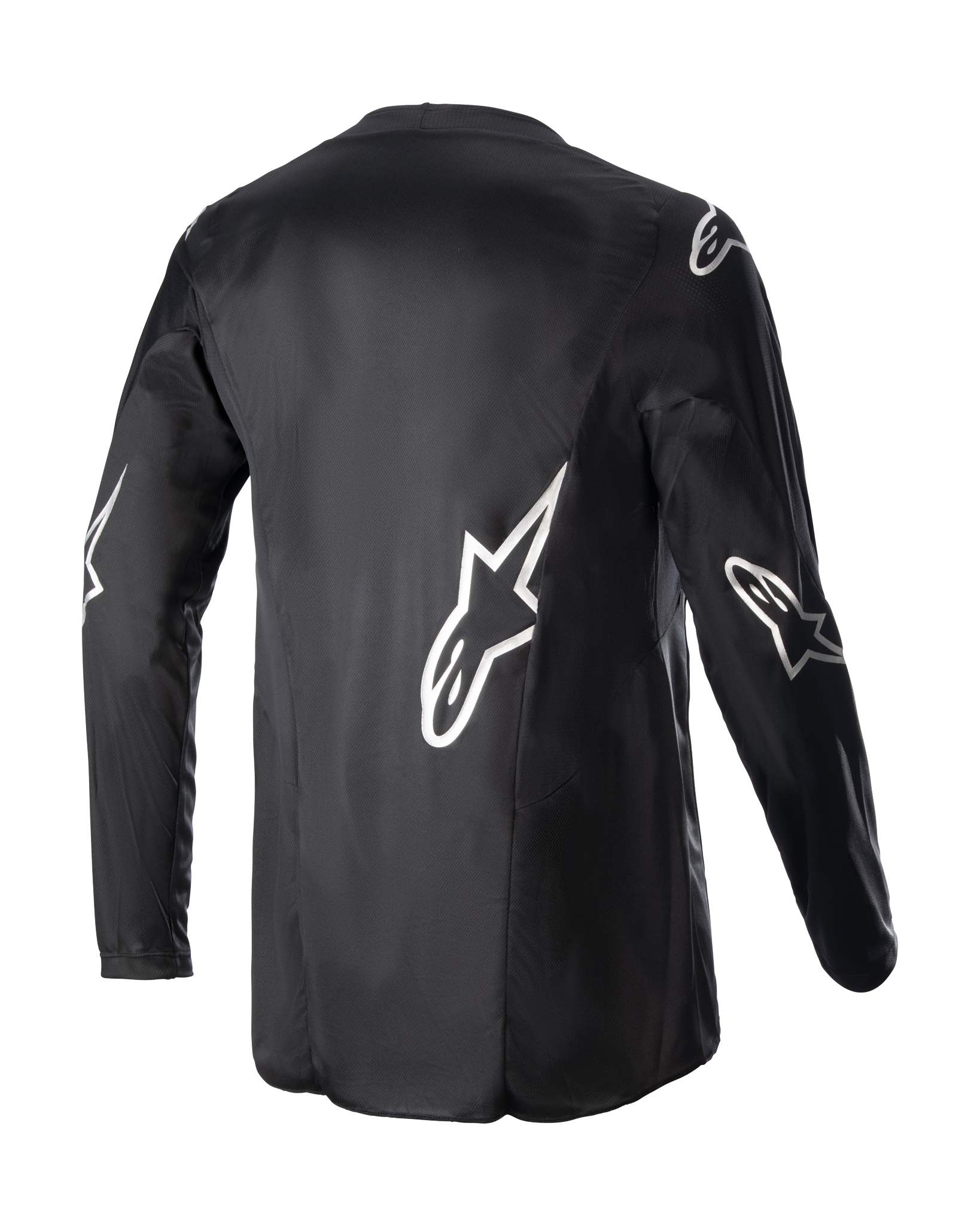 Alpinestars Motocross Jersey Racer Graphite - Black / Reflective Black