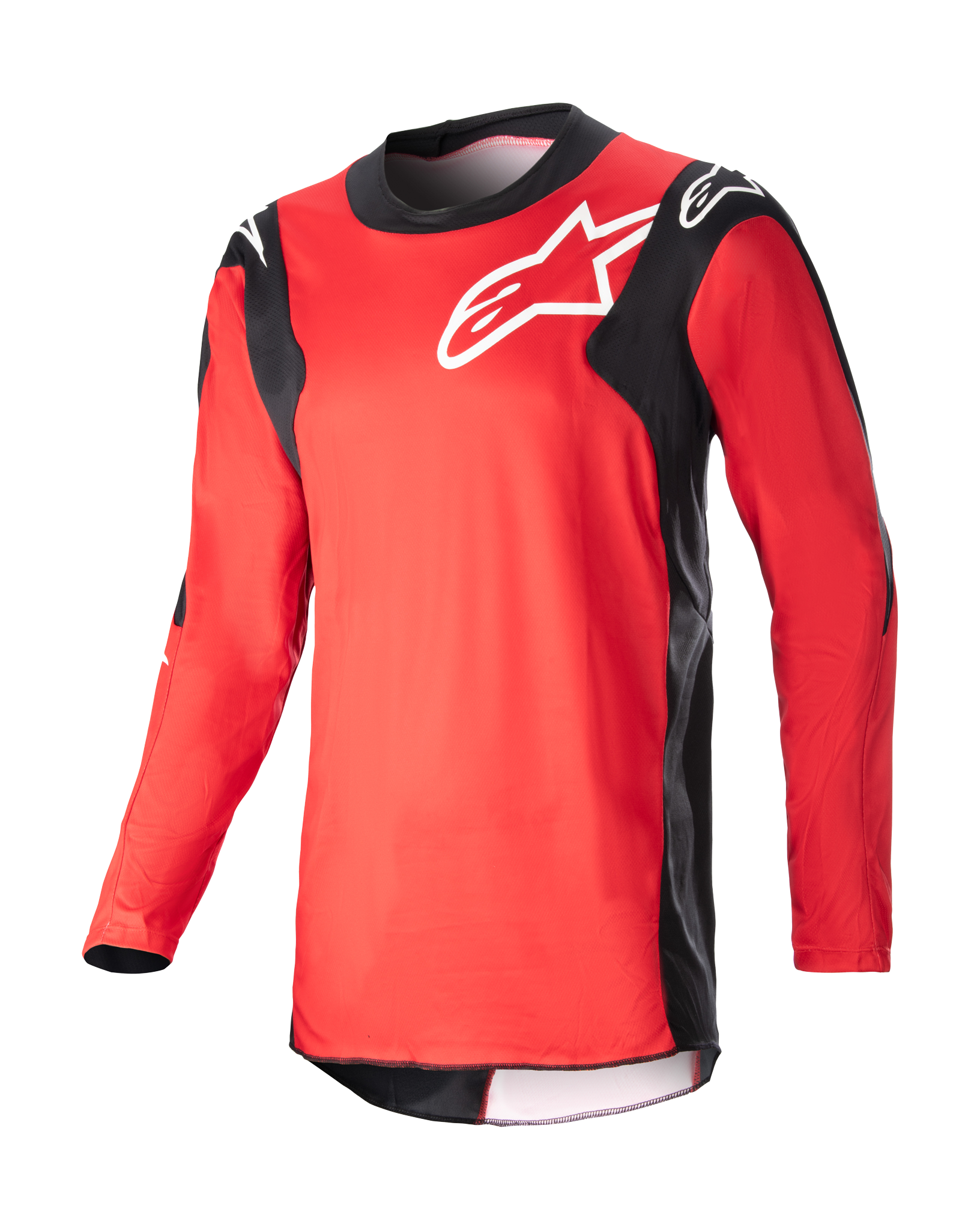 Alpinestars Motocross Jersey Racer Hoen - Mars Red / Black