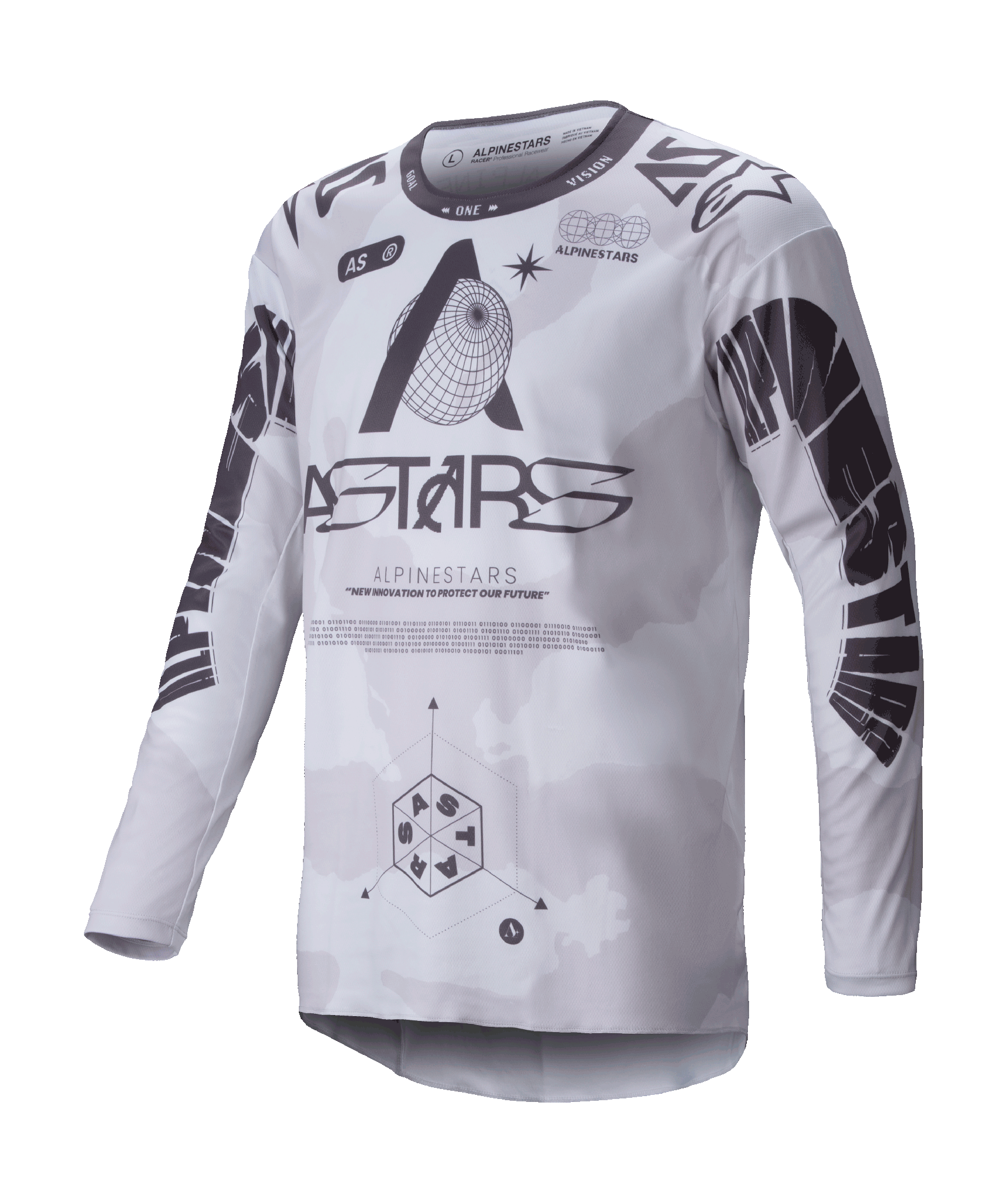 Alpinestars Motocross Jersey Racer Hollow - Light Camo / Brown