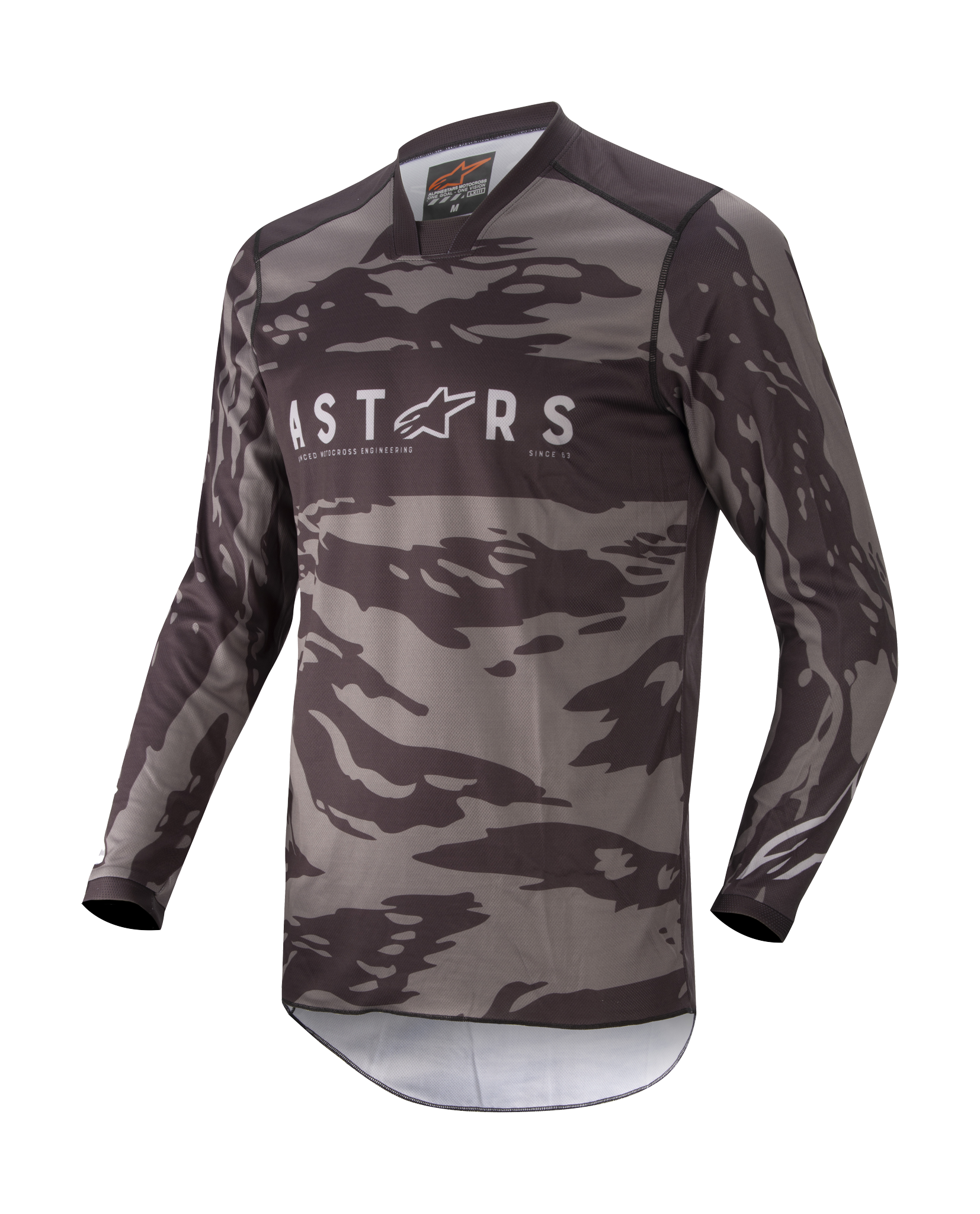 Alpinestars Motocross Jersey Racer Tactical - Black / Grey