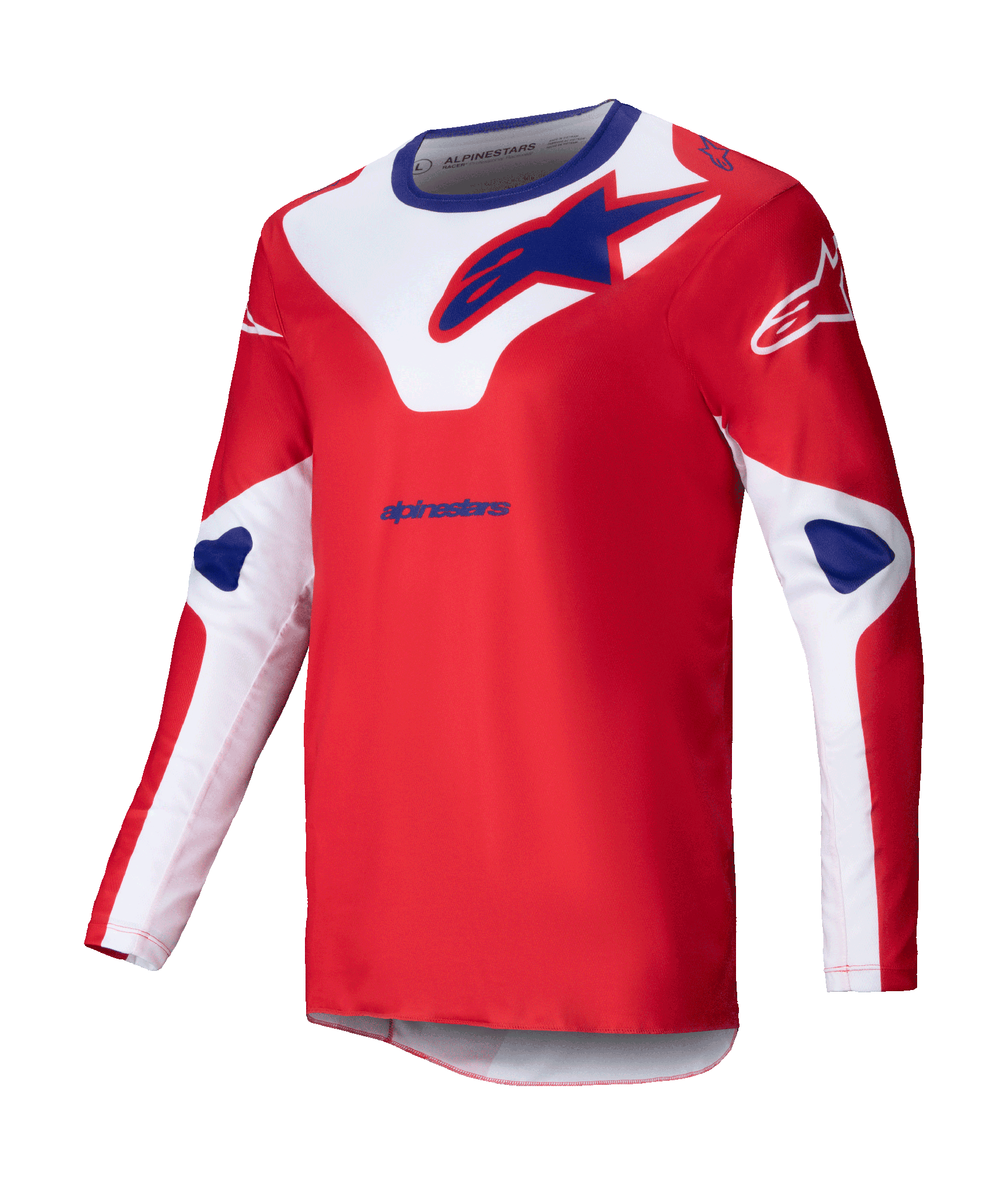 Alpinestars Motocross Jersey Racer Veil - Red / White