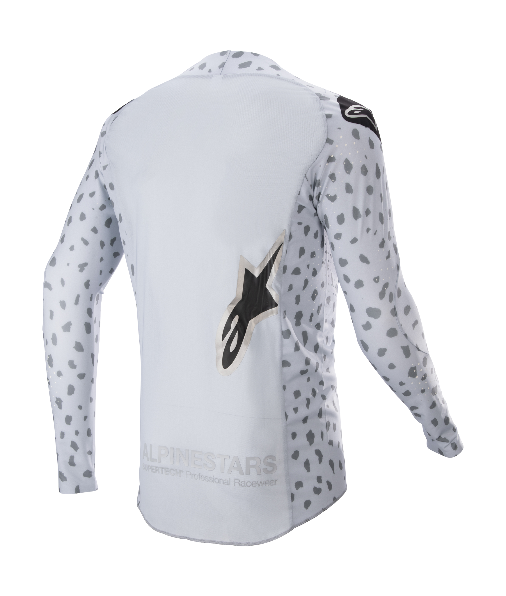 Alpinestars Motocross Jersey Supertech North - Haze Grey / Black