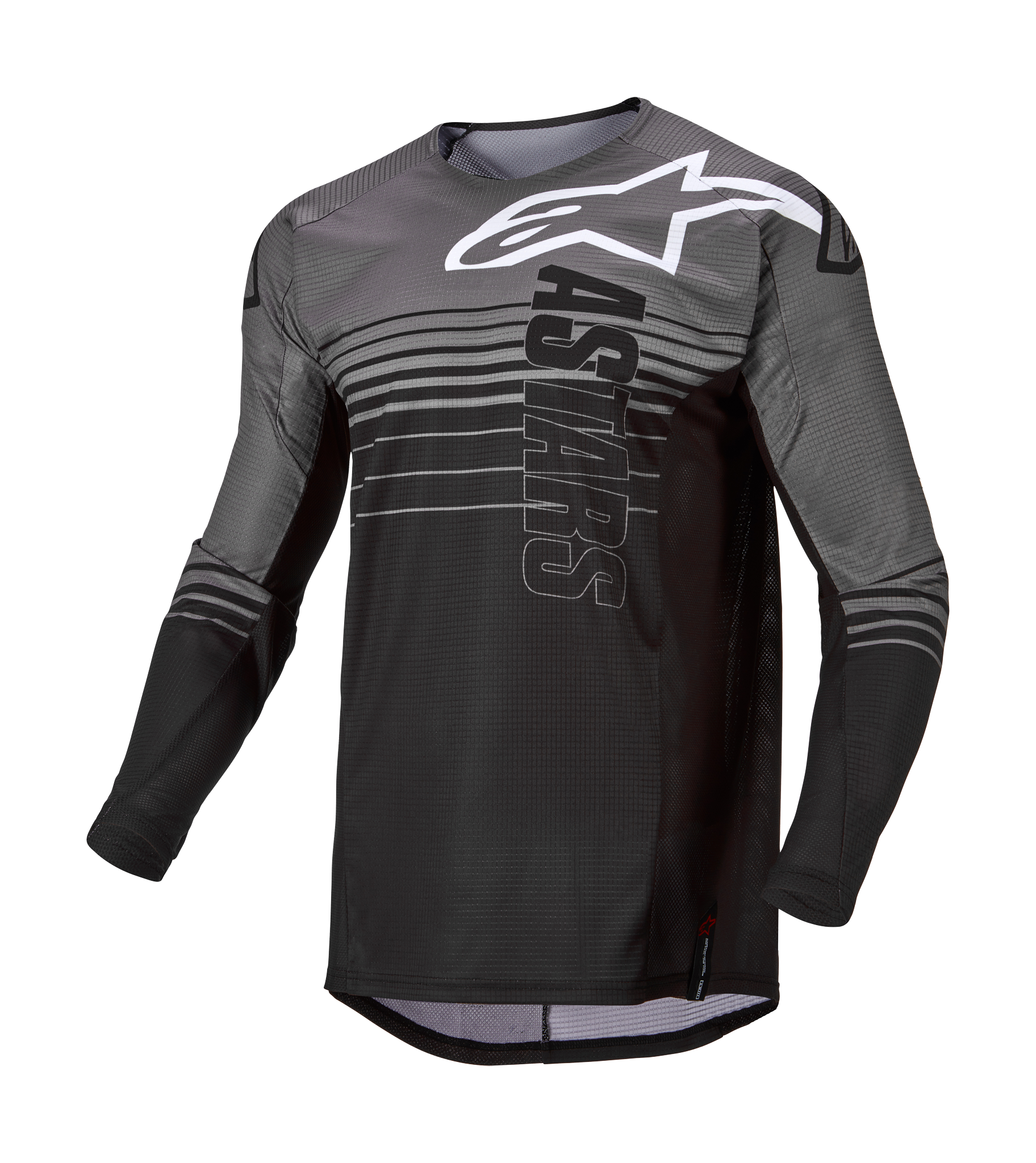 Alpinestars Motocross Jersey Techstar Graphite - Grey / Black