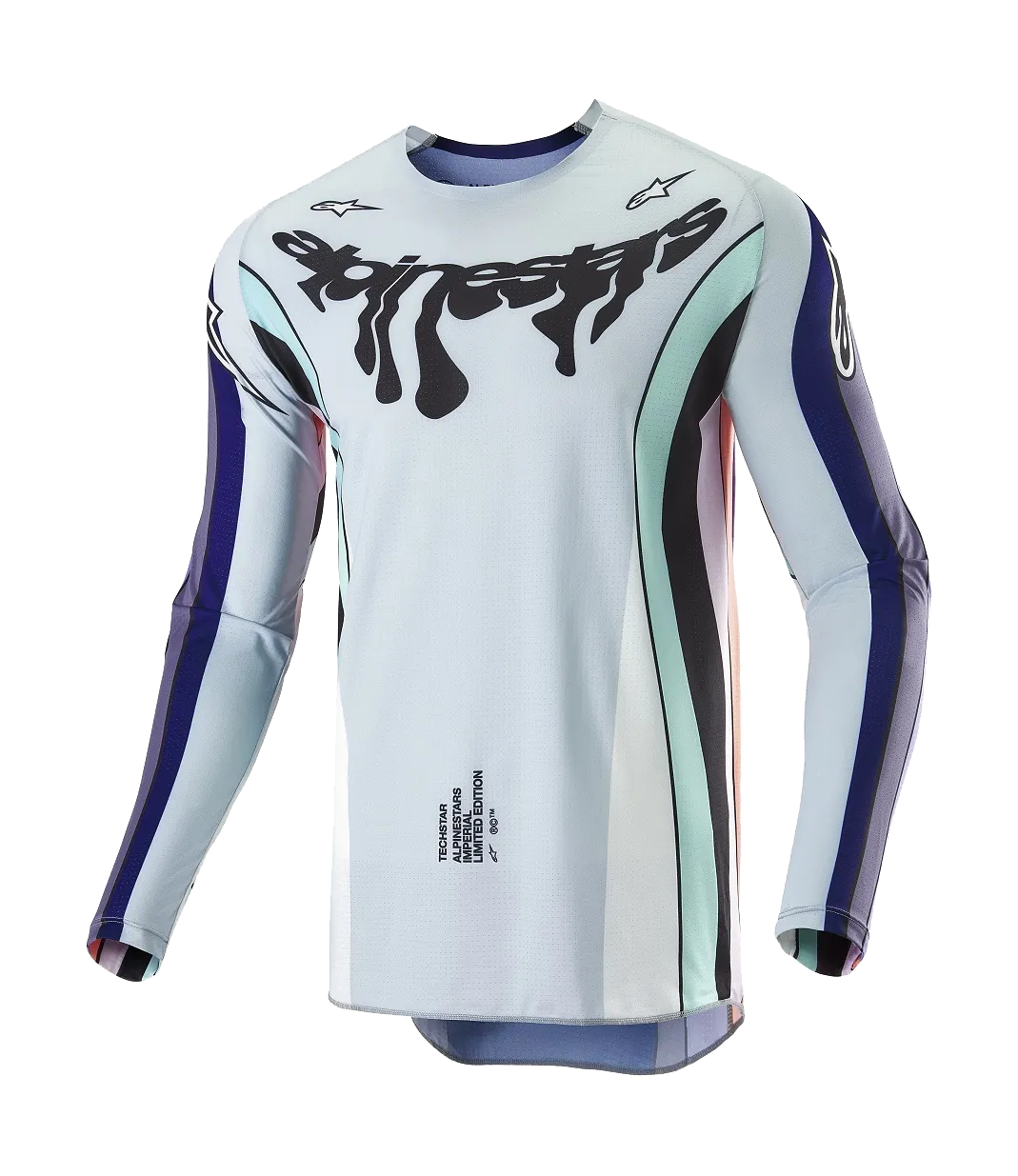 Alpinestars Motocross Jersey Techstar LE Imperial - Purple / Blue / Black