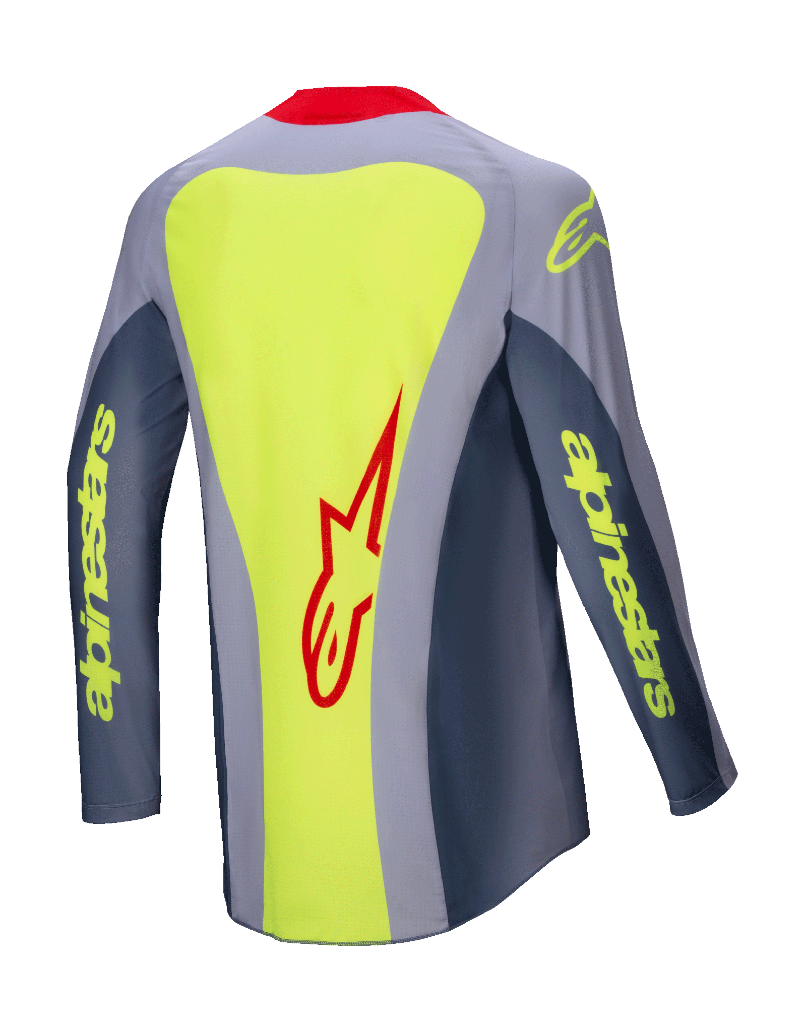 Alpinestars Motocross Jersey Techstar Melt - Red / Grey