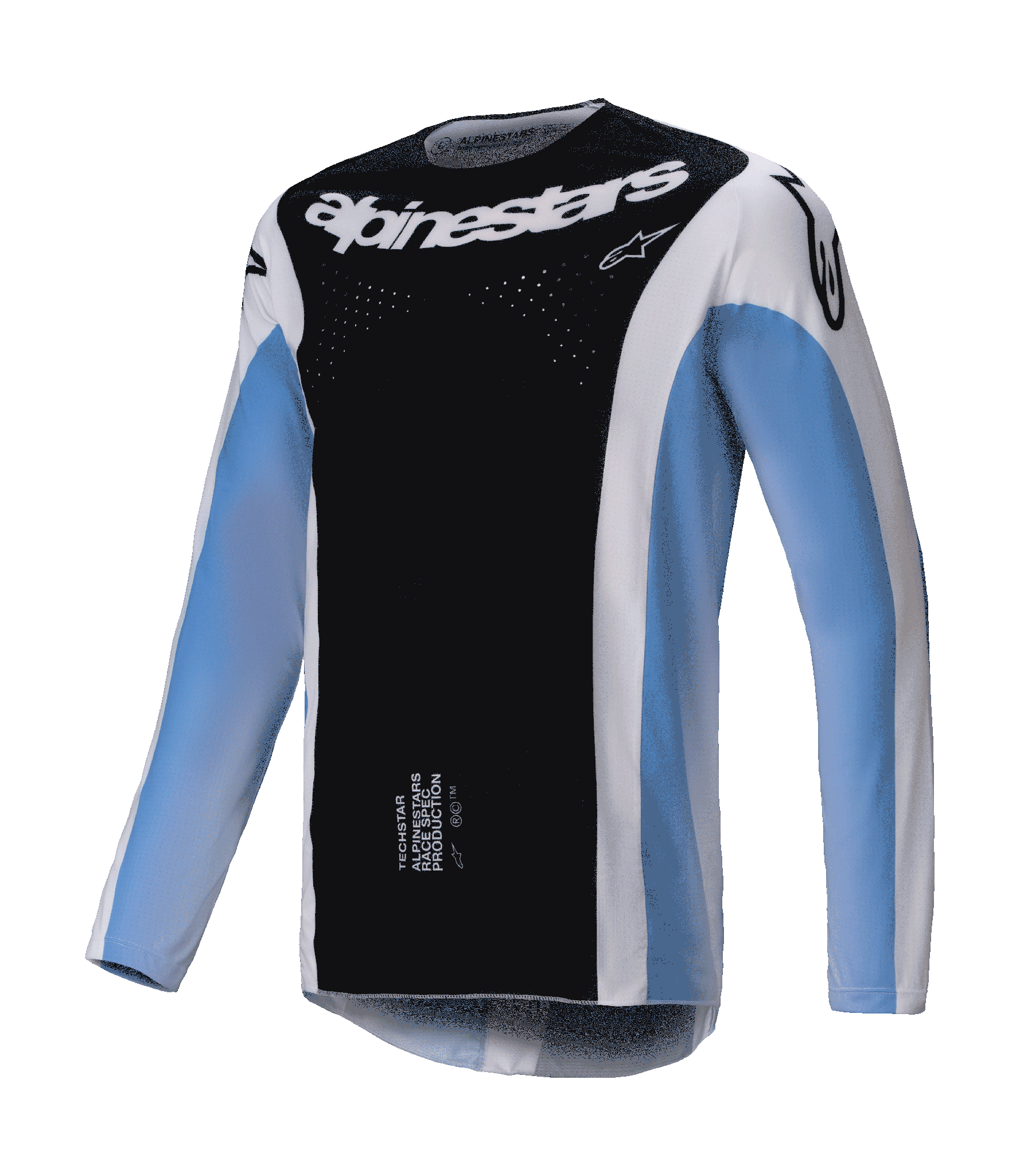 Alpinestars Motocross Jersey Techstar Melt - Black / Blue