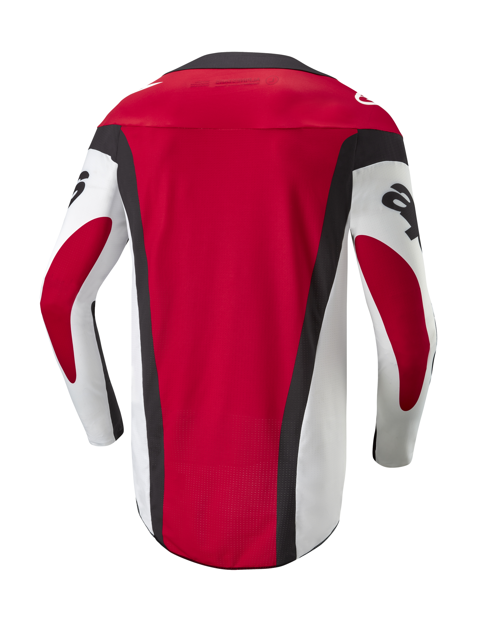 Alpinestars Motocross Jersey Techstar Ocuri - Mars Red / White / Black