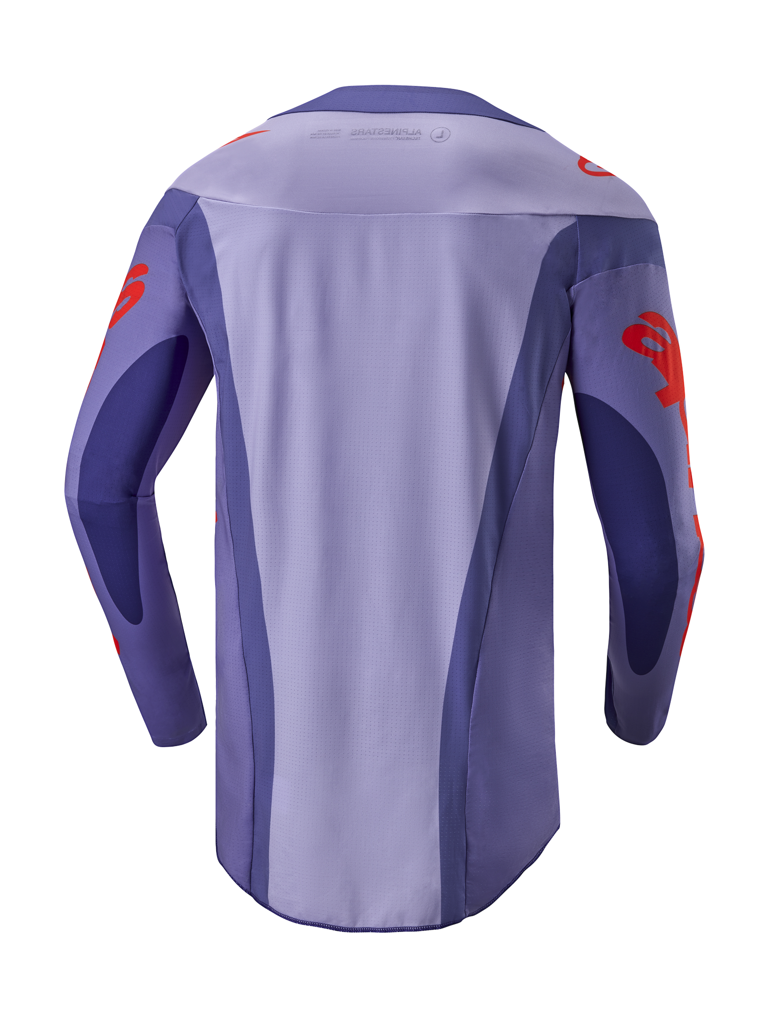 Alpinestars Motocross Jersey Techstar Ocuri - Purple / Hot Orange