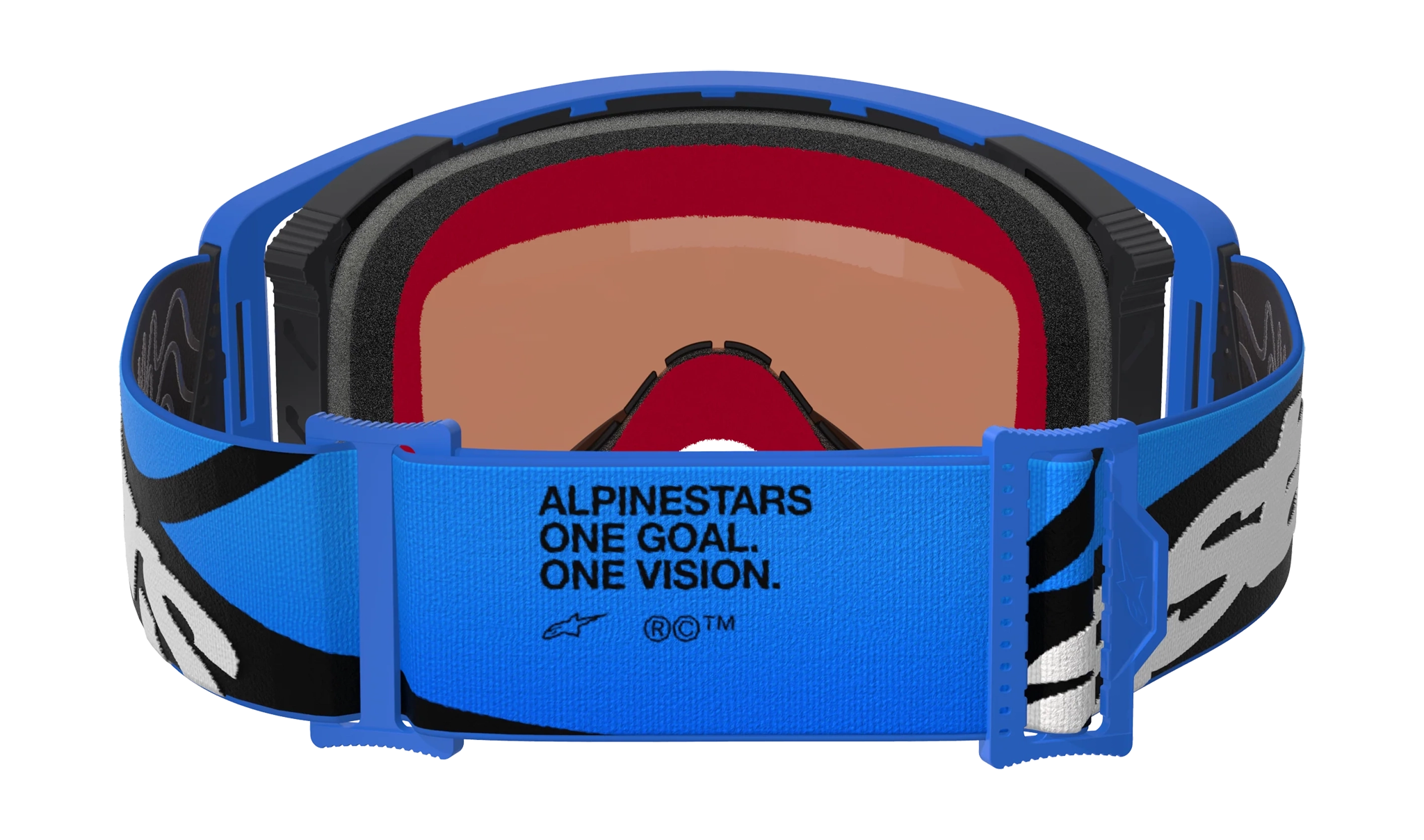 Alpinestars Motocross Goggle Supertech Stream - Blue - Mirror Blue