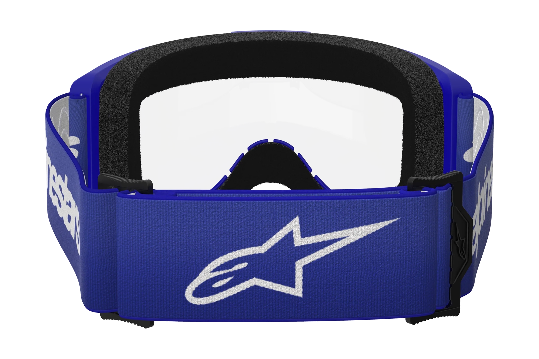 Alpinestars Motocross Goggle Vision 3 Wordmark - Blue - Clear