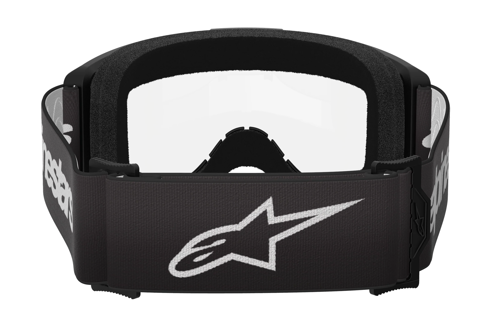 Alpinestars Motocross Goggle Vision 3 Wordmark - Black - Clear