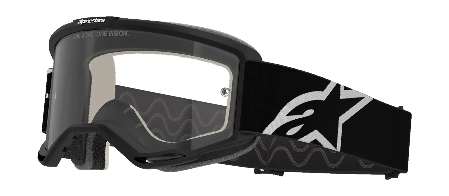Alpinestars Motocross Goggle Vision 5 Corp - Black - Clear