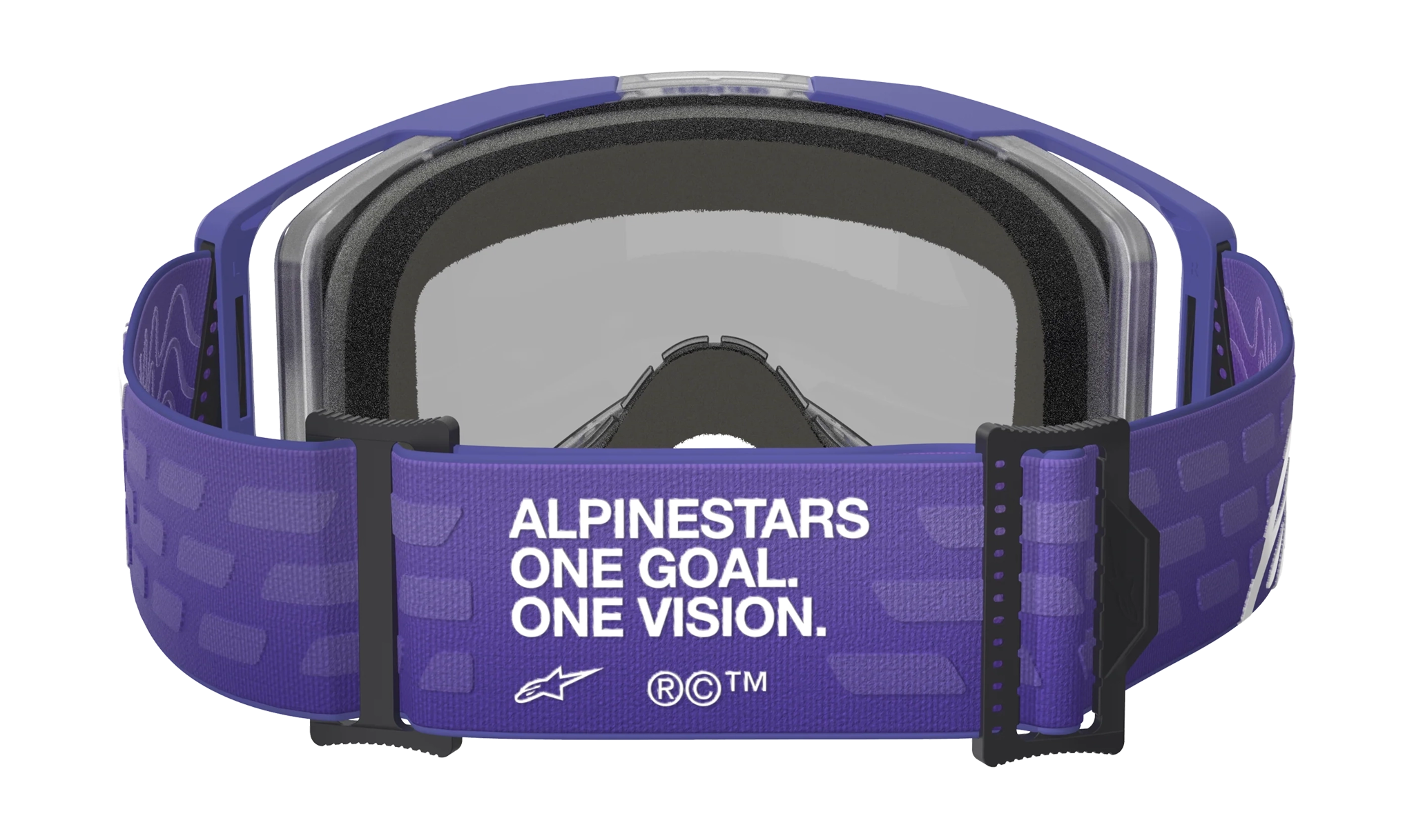Alpinestars Motocross Goggle Vision 8 Corp - Purple - Mirror Blue