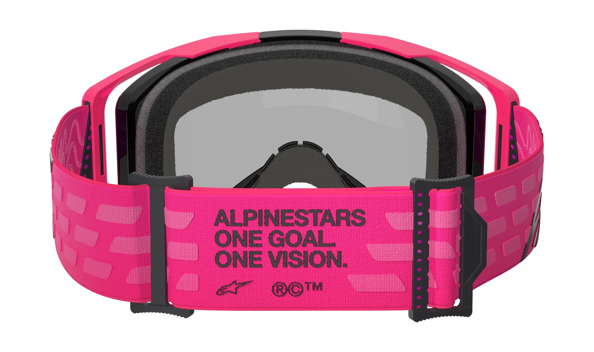 Alpinestars Motocross Goggle Vision 8 Corp - Pink - Mirror Red