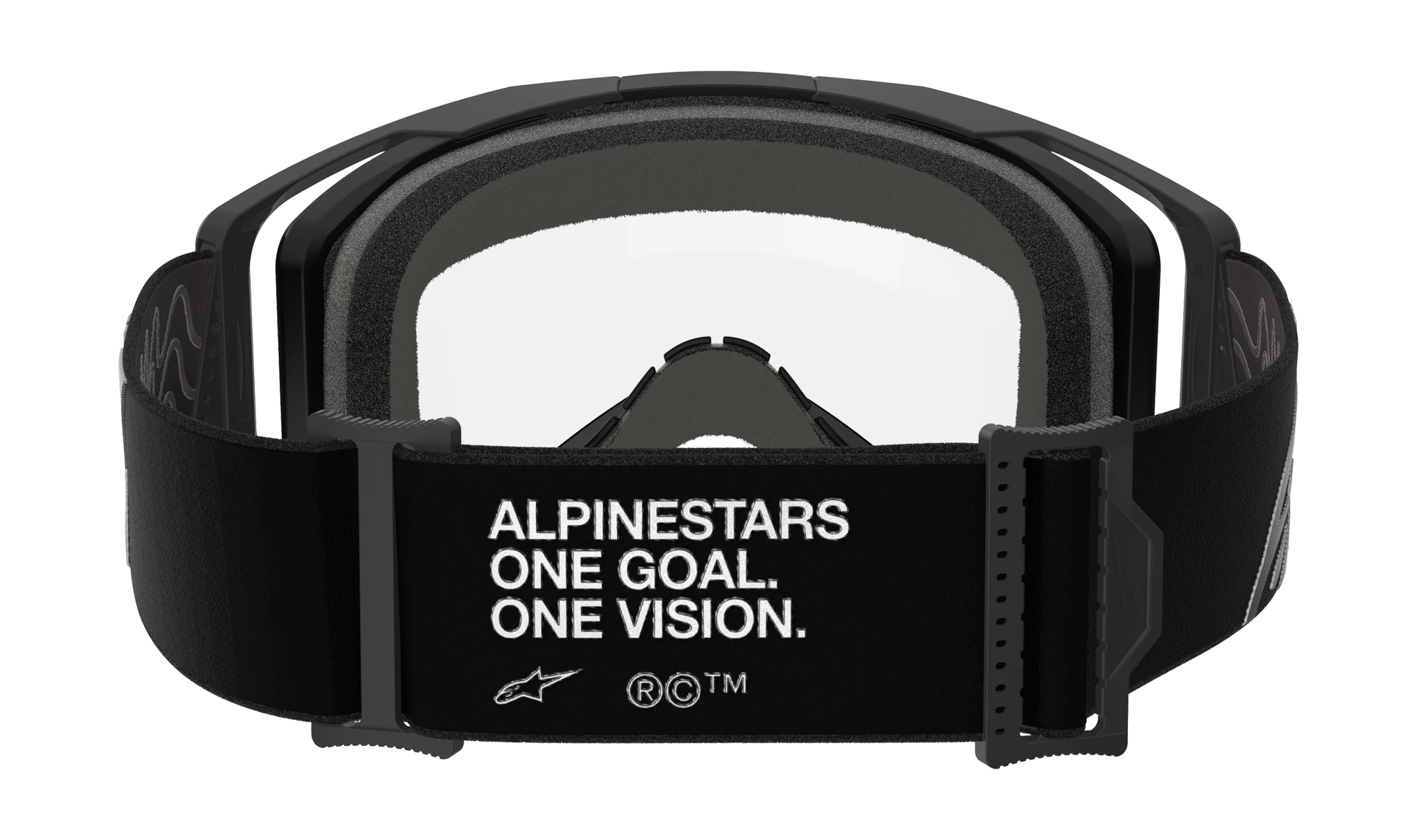 Alpinestars Motocross Goggle Vision 8 Corp - Black - Clear