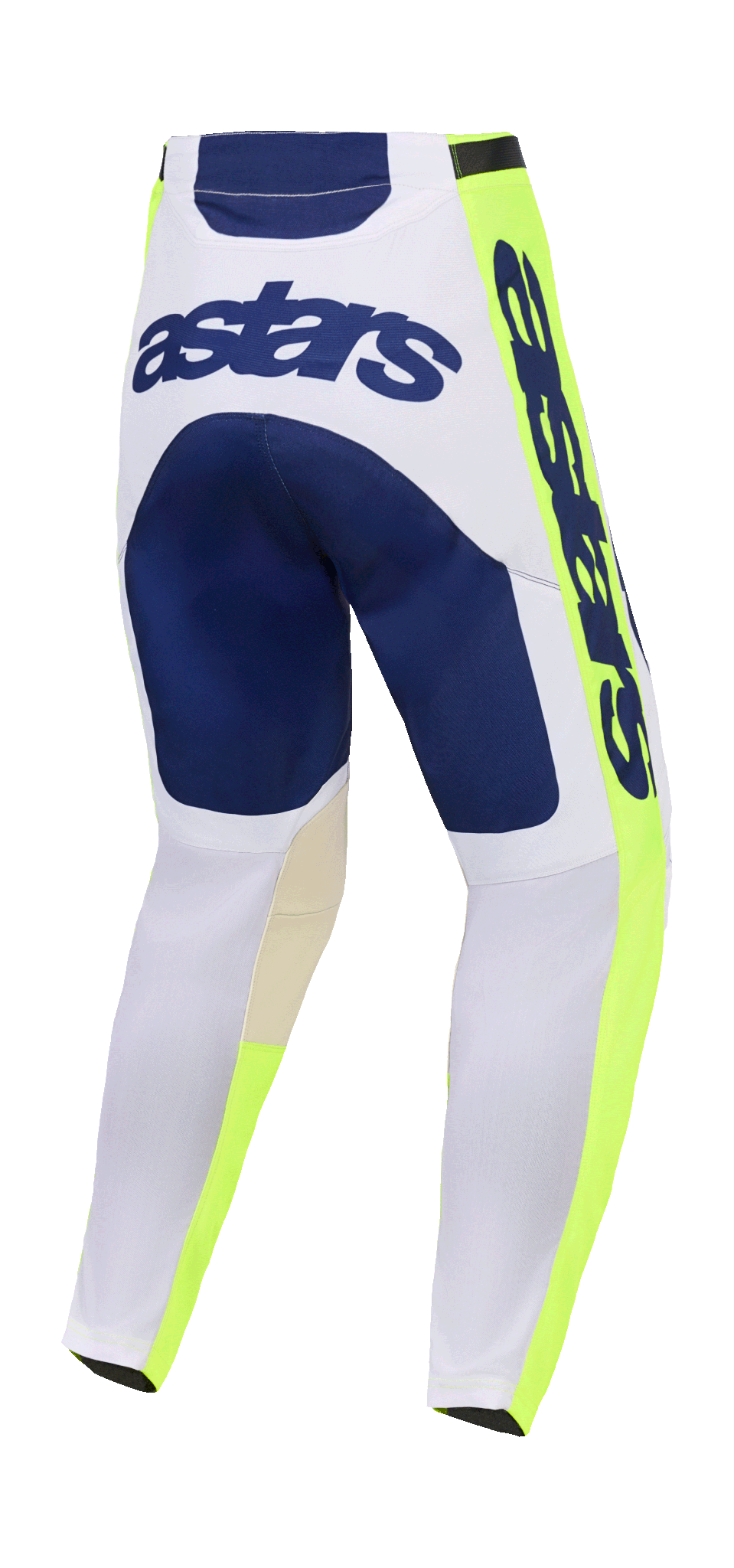 Alpinestars Motocross Pants 2026 Racer Air Riway - Light Grey / Fluo Yellow / Blue