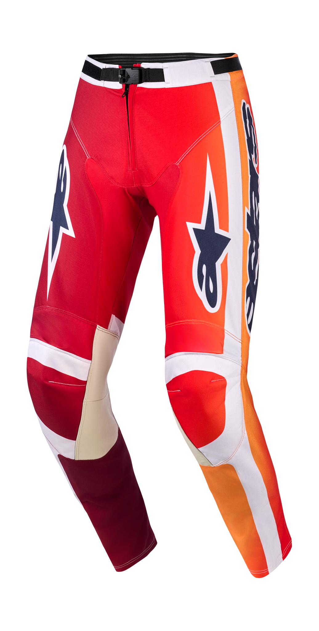 Alpinestars Motocross Pants 2026 Racer Portl - Red / Light Grey / Dark Grey